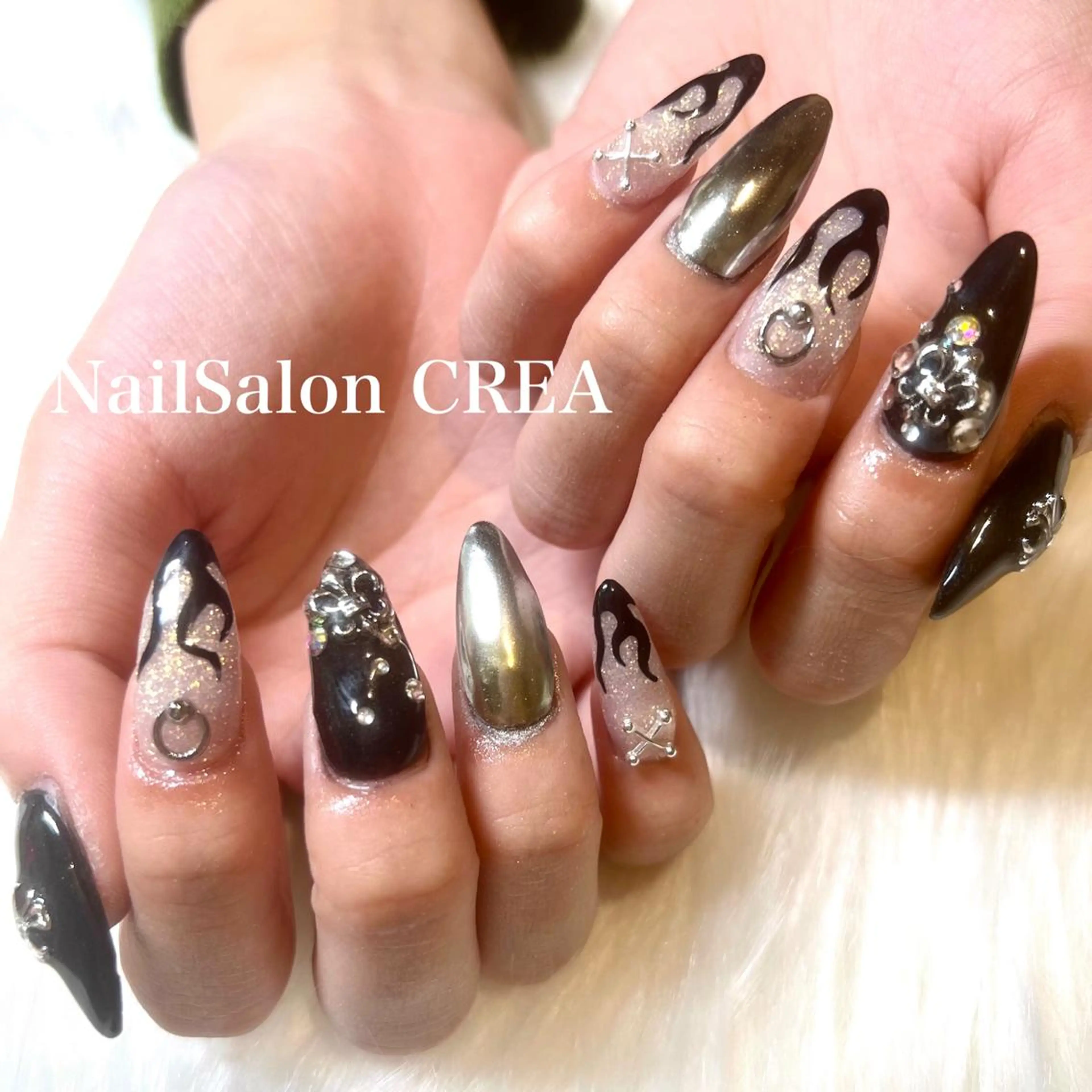 ネイル ハンドネイル NailSalon CREAのネイルデザイン
