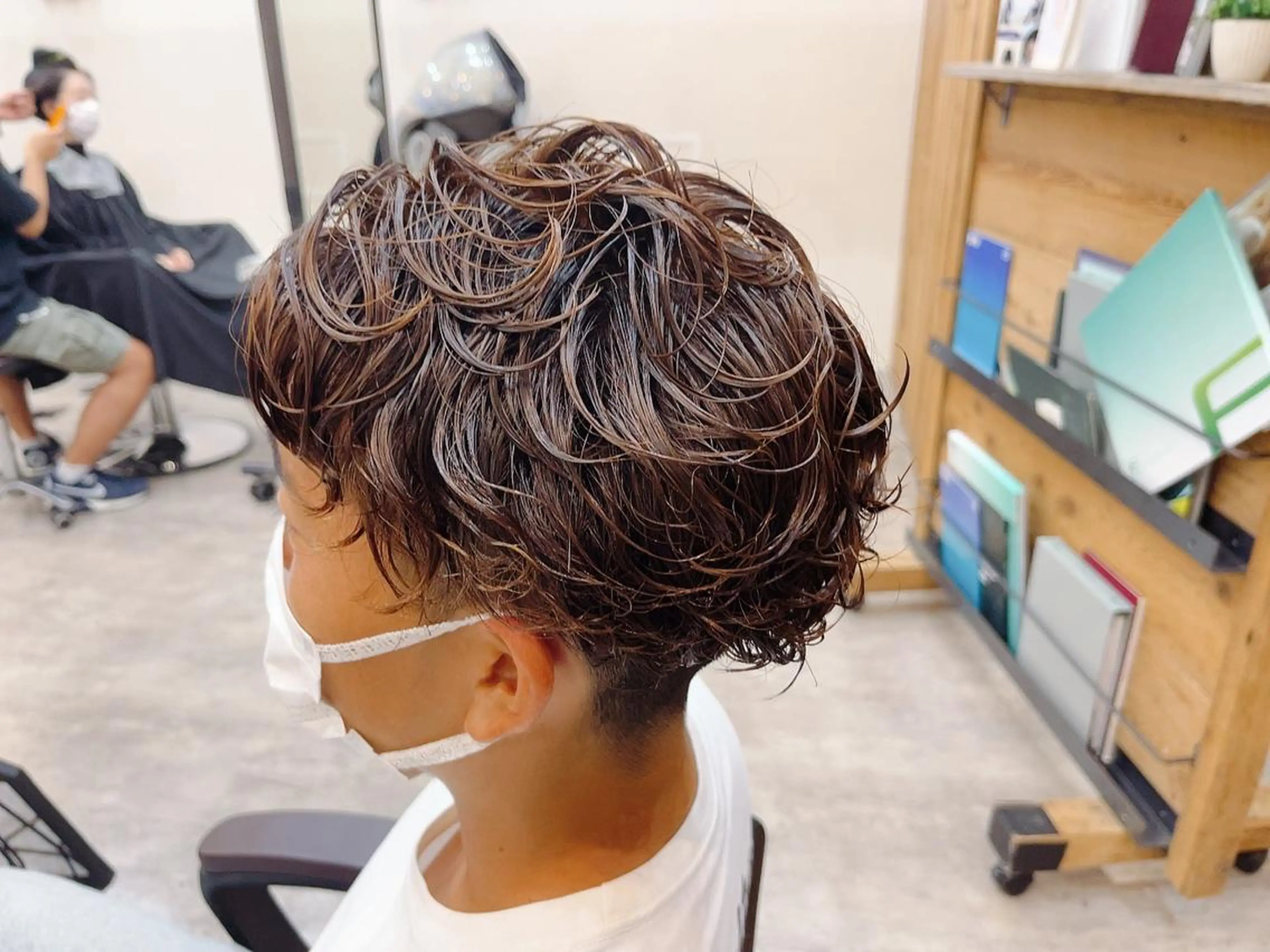 ショート カラー パーマ メンズ ケイゴ【店長】 メンズパーマ特化のヘアスタイル