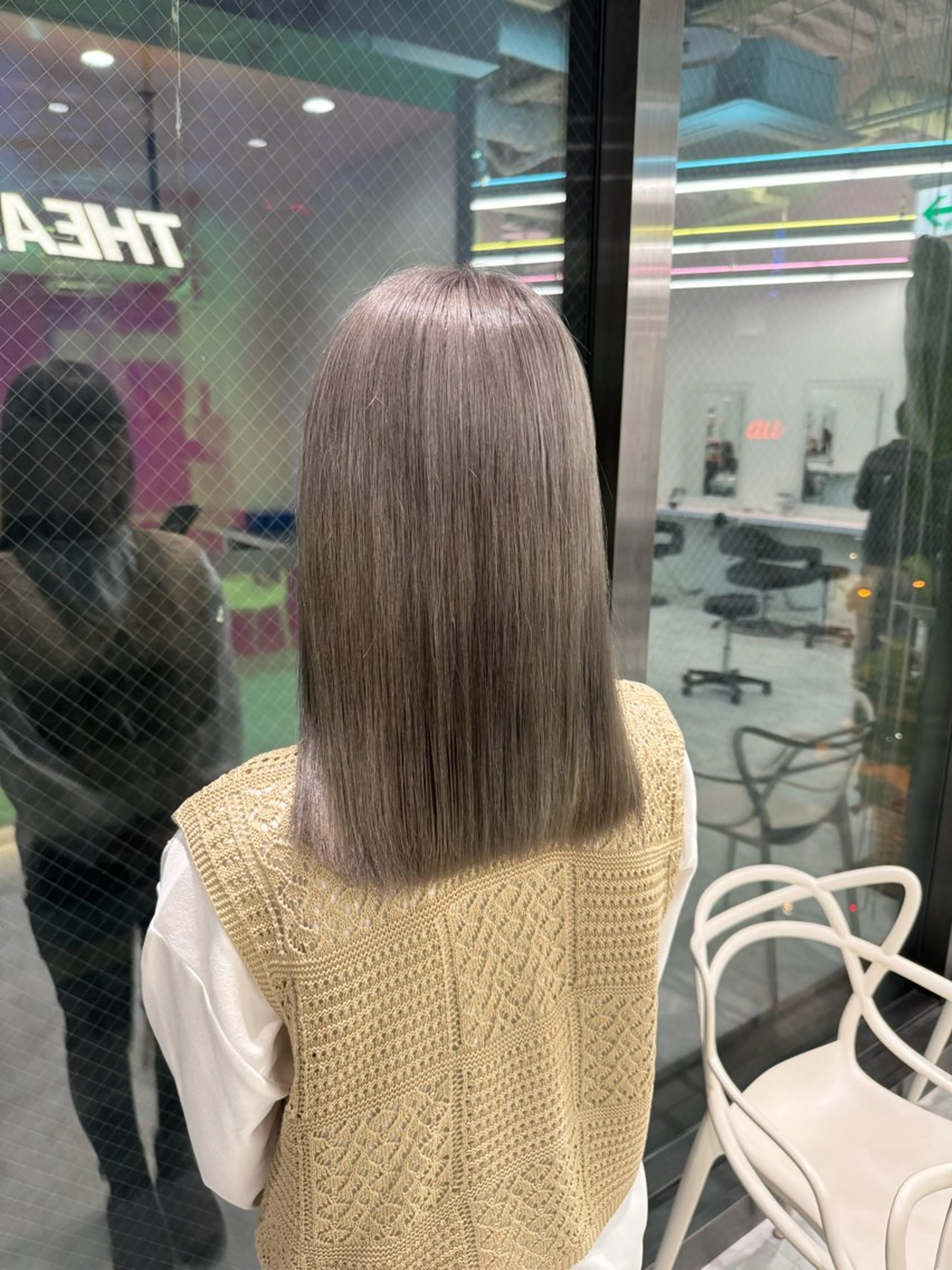 セミロング カラー カット ヘアカラー ヘッドスパ ヘアセット ♡ブリーチカラー♡ Mirioのヘアスタイル