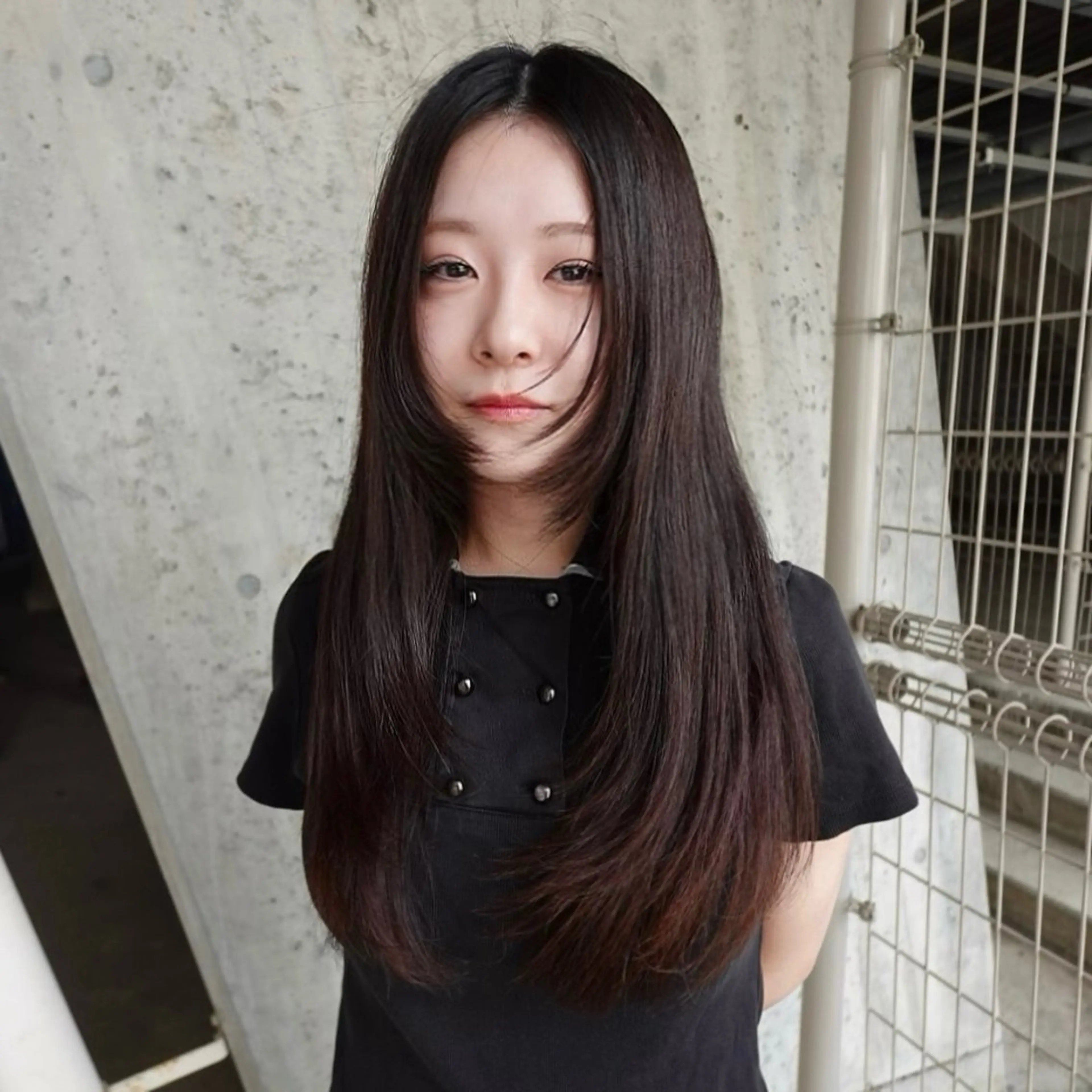 縮毛矯正の写真