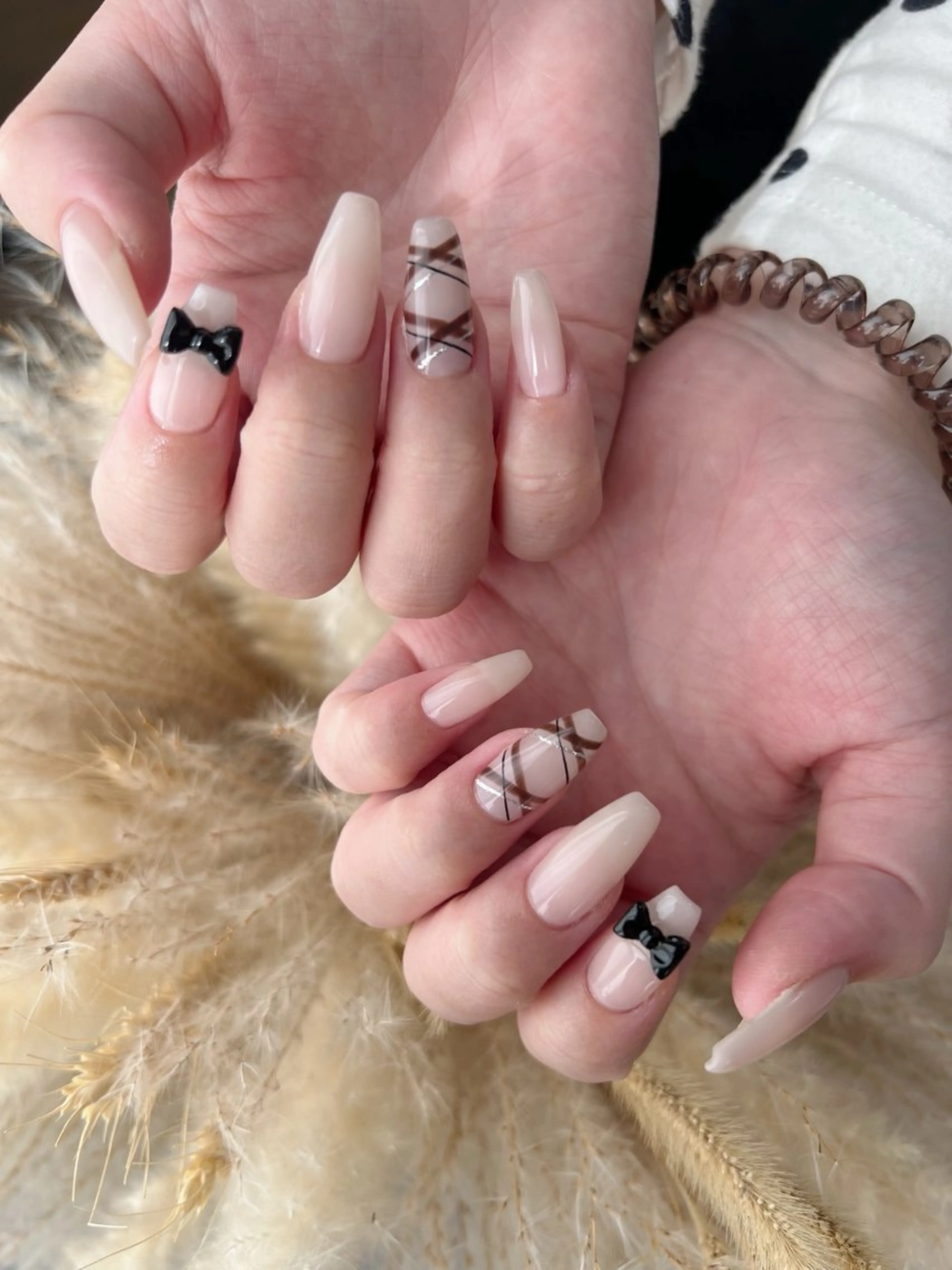 ネイル ロングネイル ハンドネイル 川端 京香のネイルデザイン