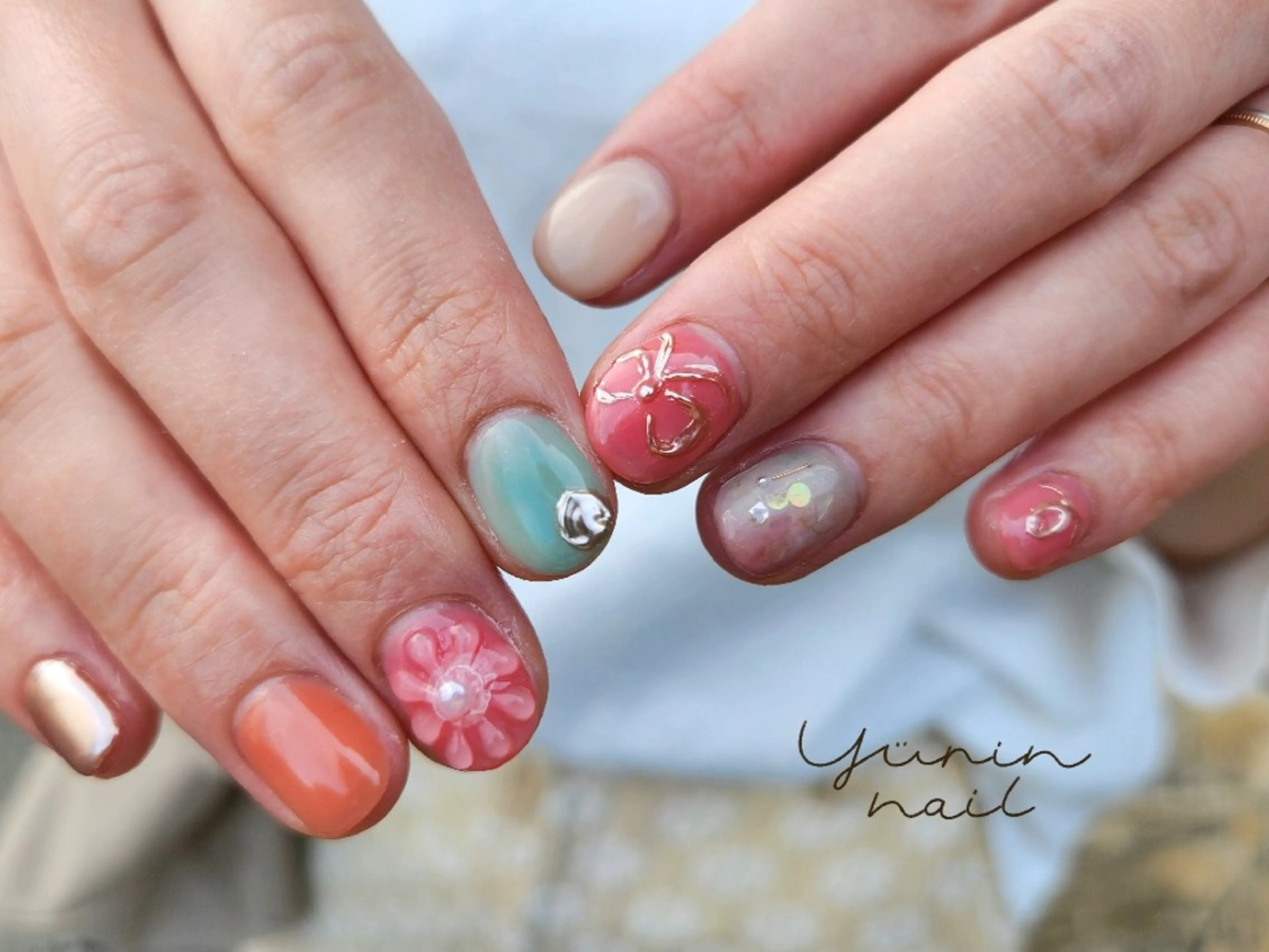 ネイル ショートネイル専門 yurin nailのネイルデザイン