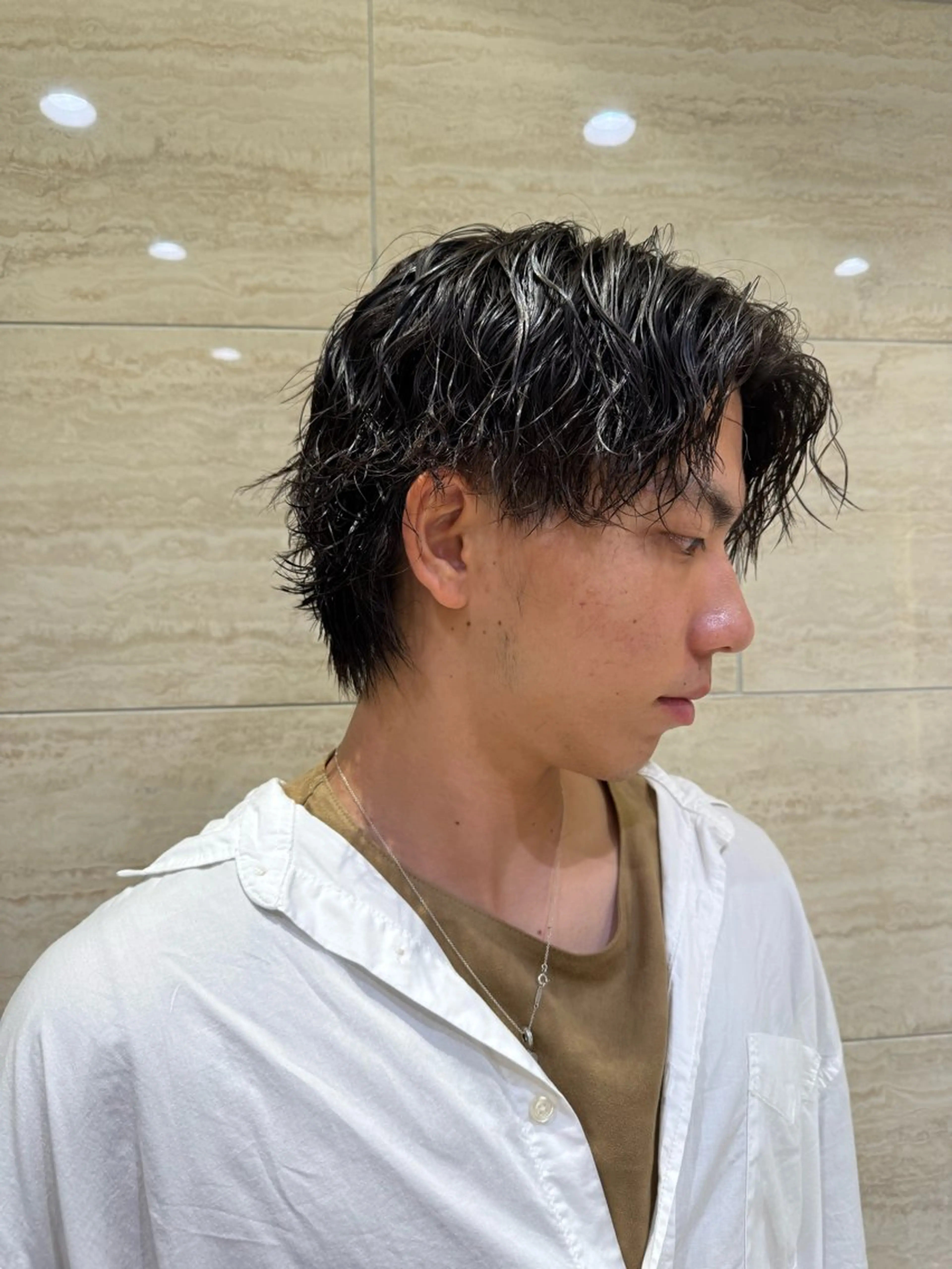 メンズ カット パーマ Rinka🍓 似合わせカット/大船のヘアスタイル