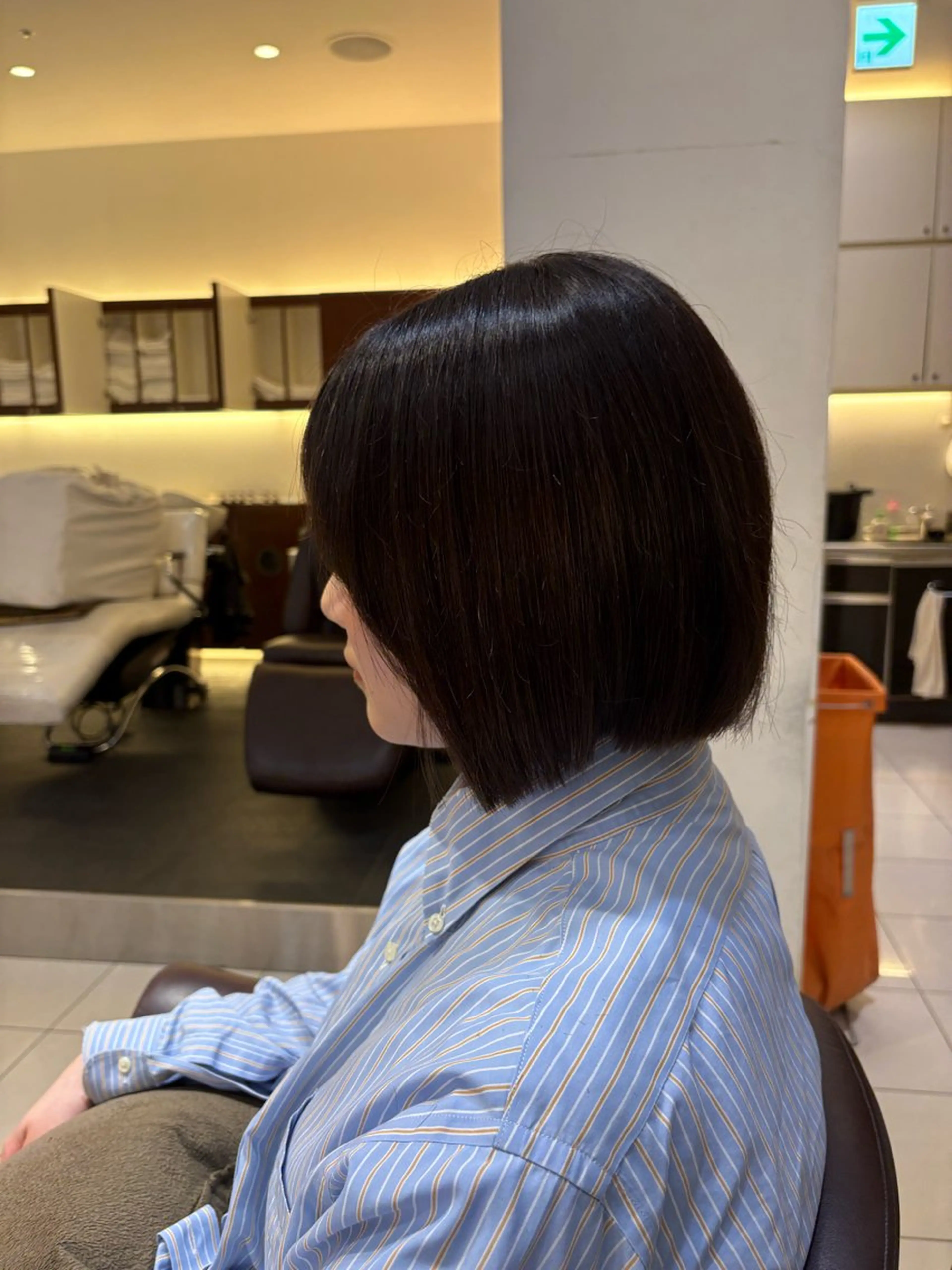 ショート ボブ 外ハネヘア WACHI AYATOのヘアスタイル