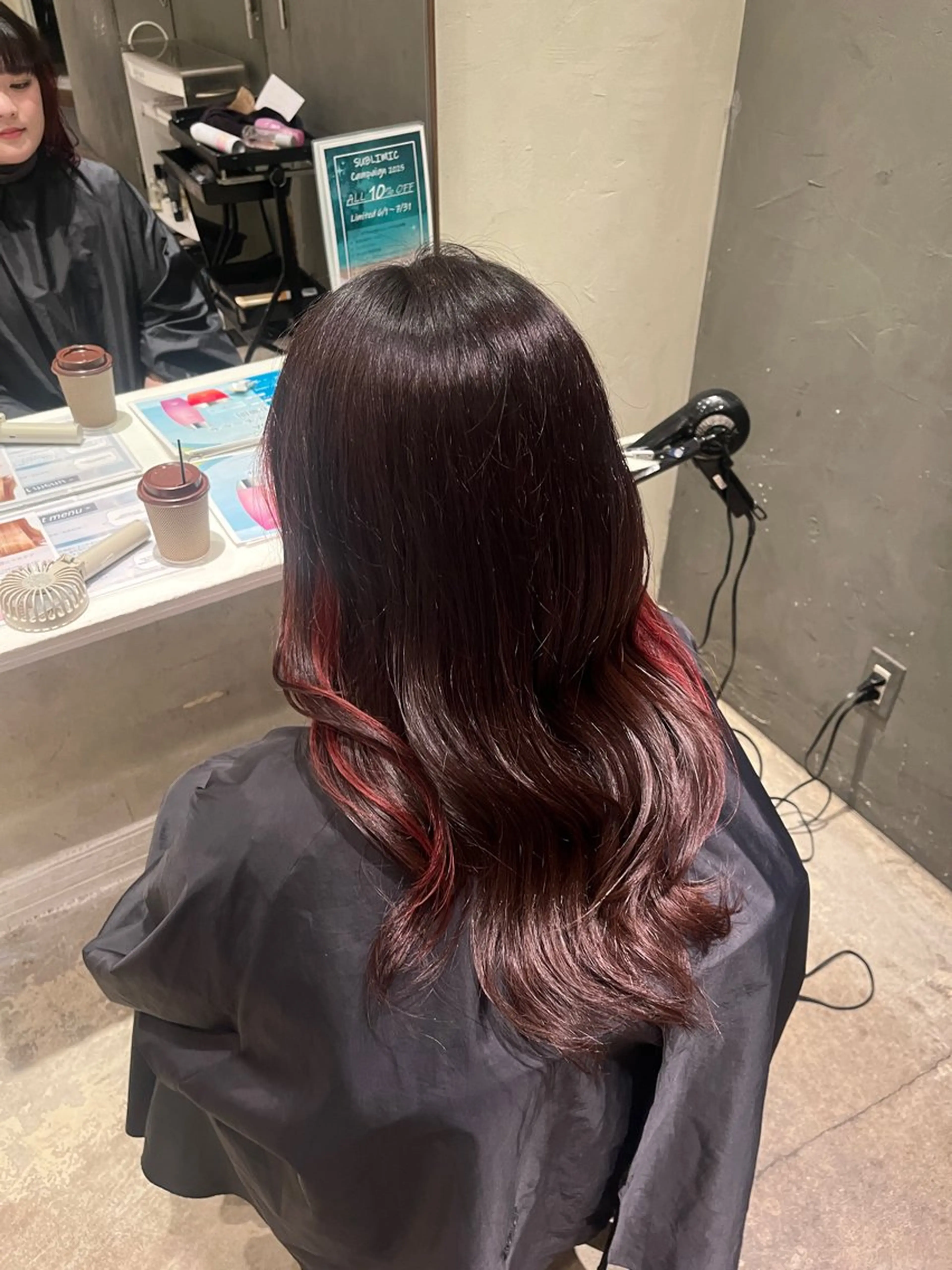 セミロング ヘアカラー BAROQUE🎀 SERA🩰のヘアスタイル