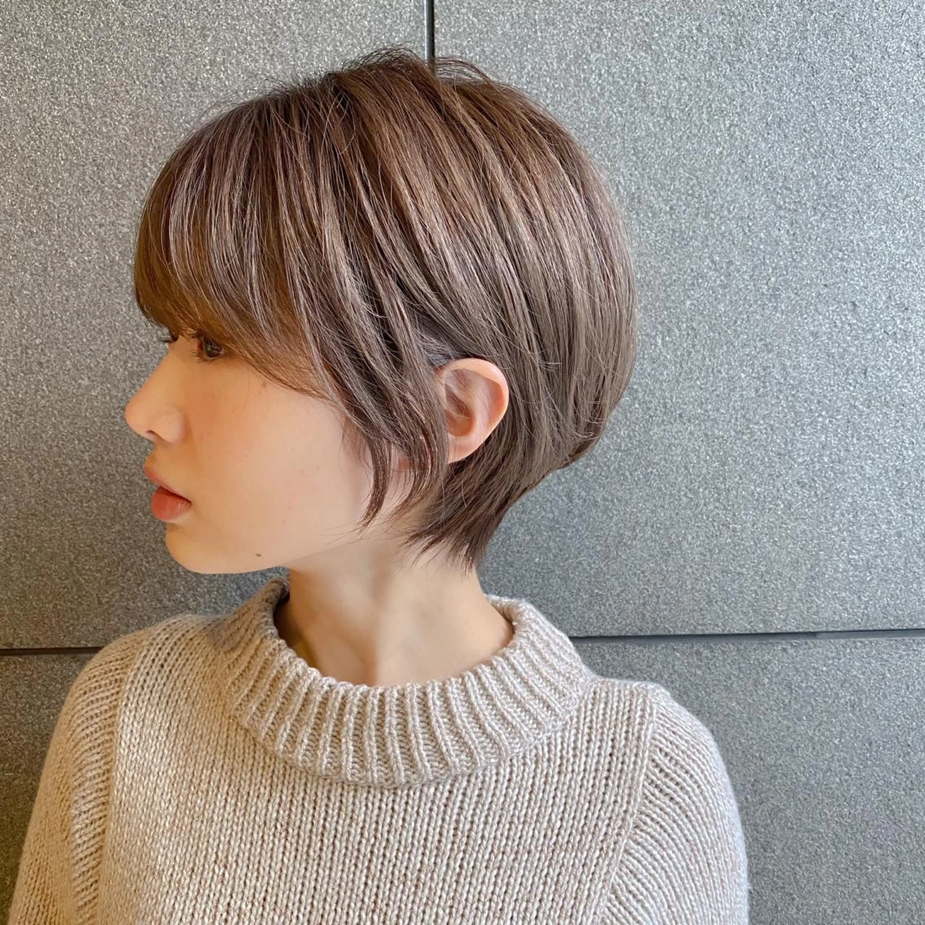 ショート カラー パーマ ヘアアレンジ メンズ キッズ ネイル マツエク・マツパ modek's tokyo所属・ショートボブデザイン ☺︎shunのヘアスタイル
