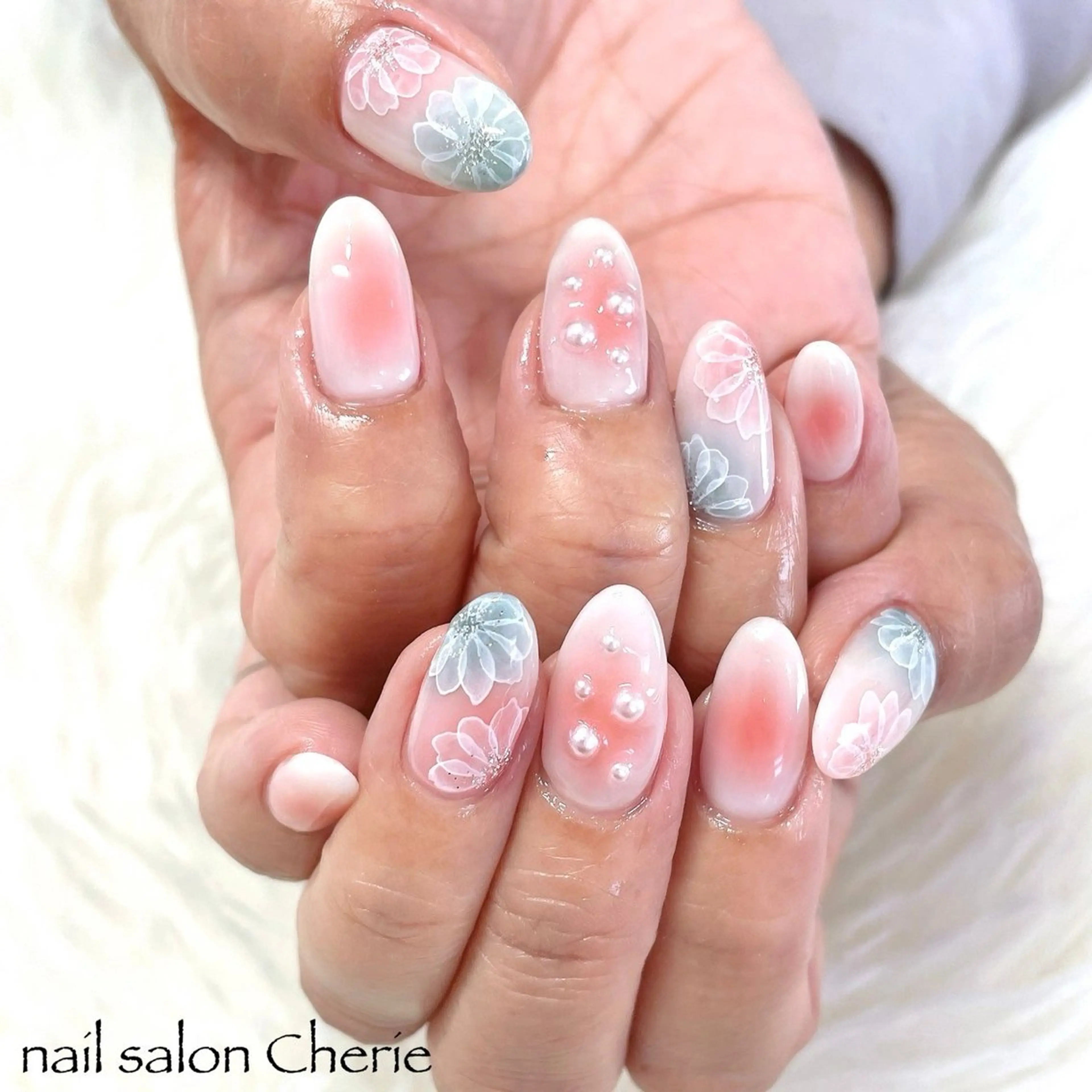 ネイル ハンドネイル nail salon Cherie ネイルサロン シェリー所属・nail salon Cherieのネイルデザイン