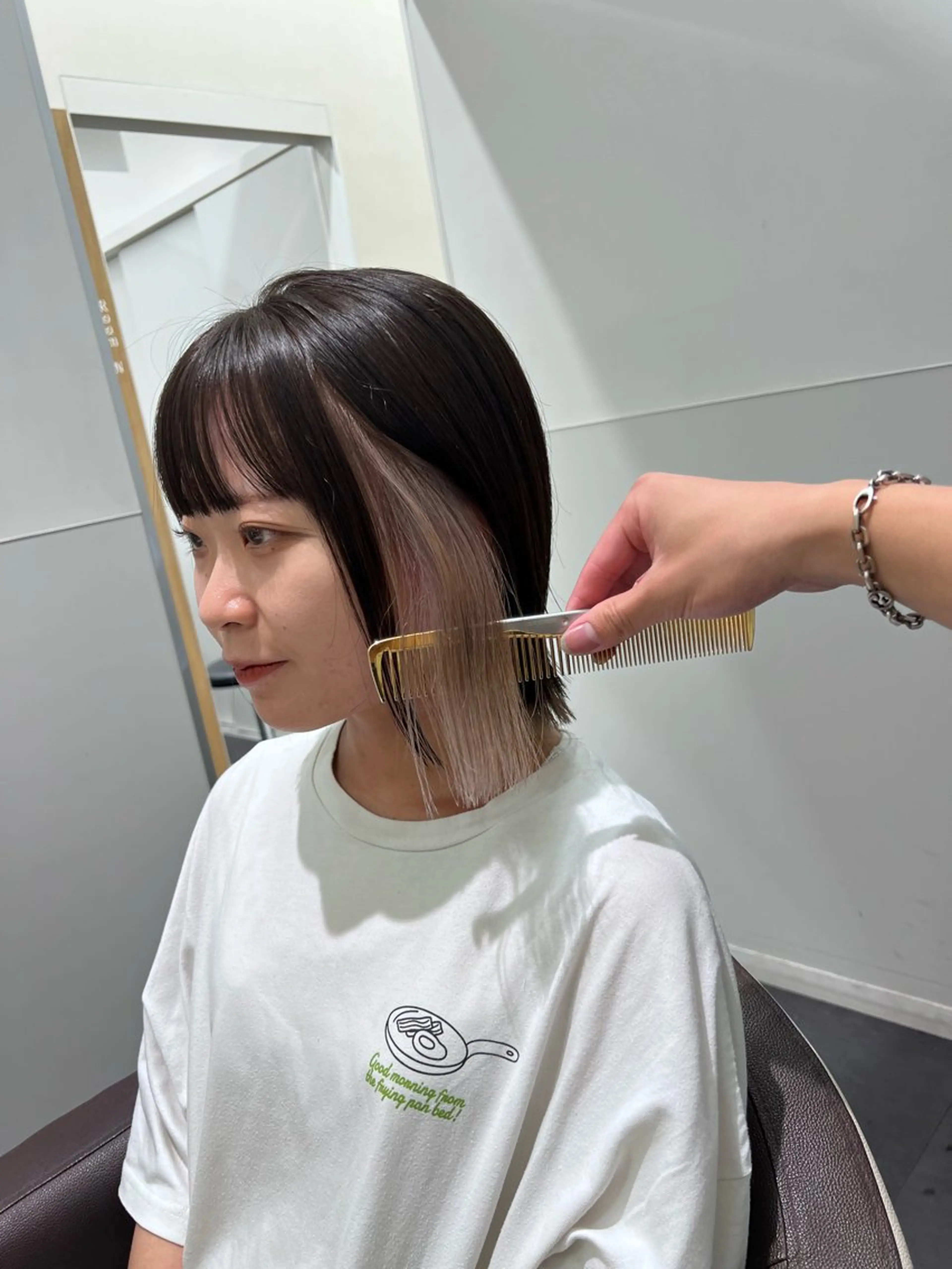 ショート カラー 原宿ボブ・髪質改善 輝来のヘアスタイル