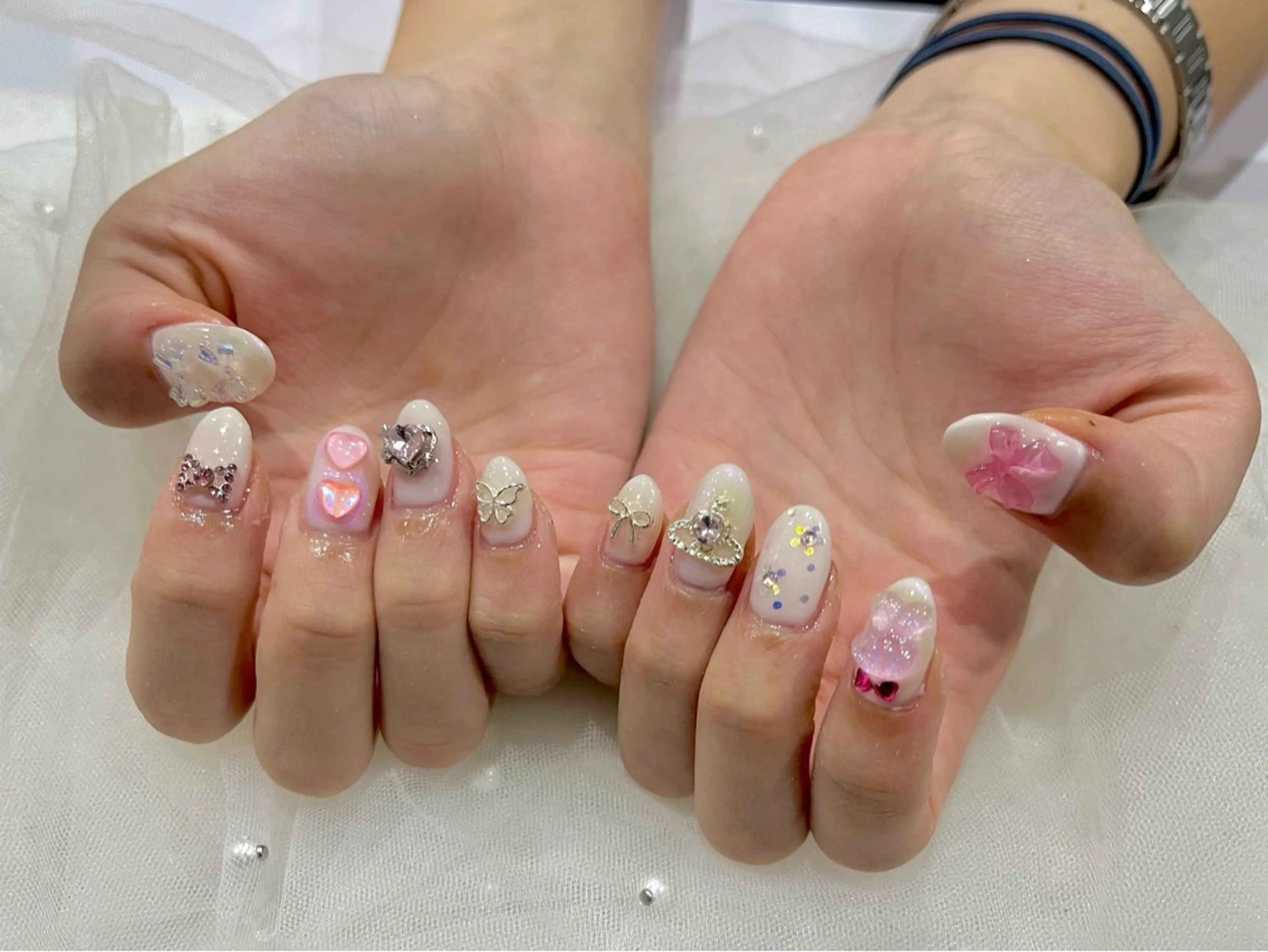 ネイル ハンドネイル Nail salon Cielel⟡Ayaのネイルデザイン