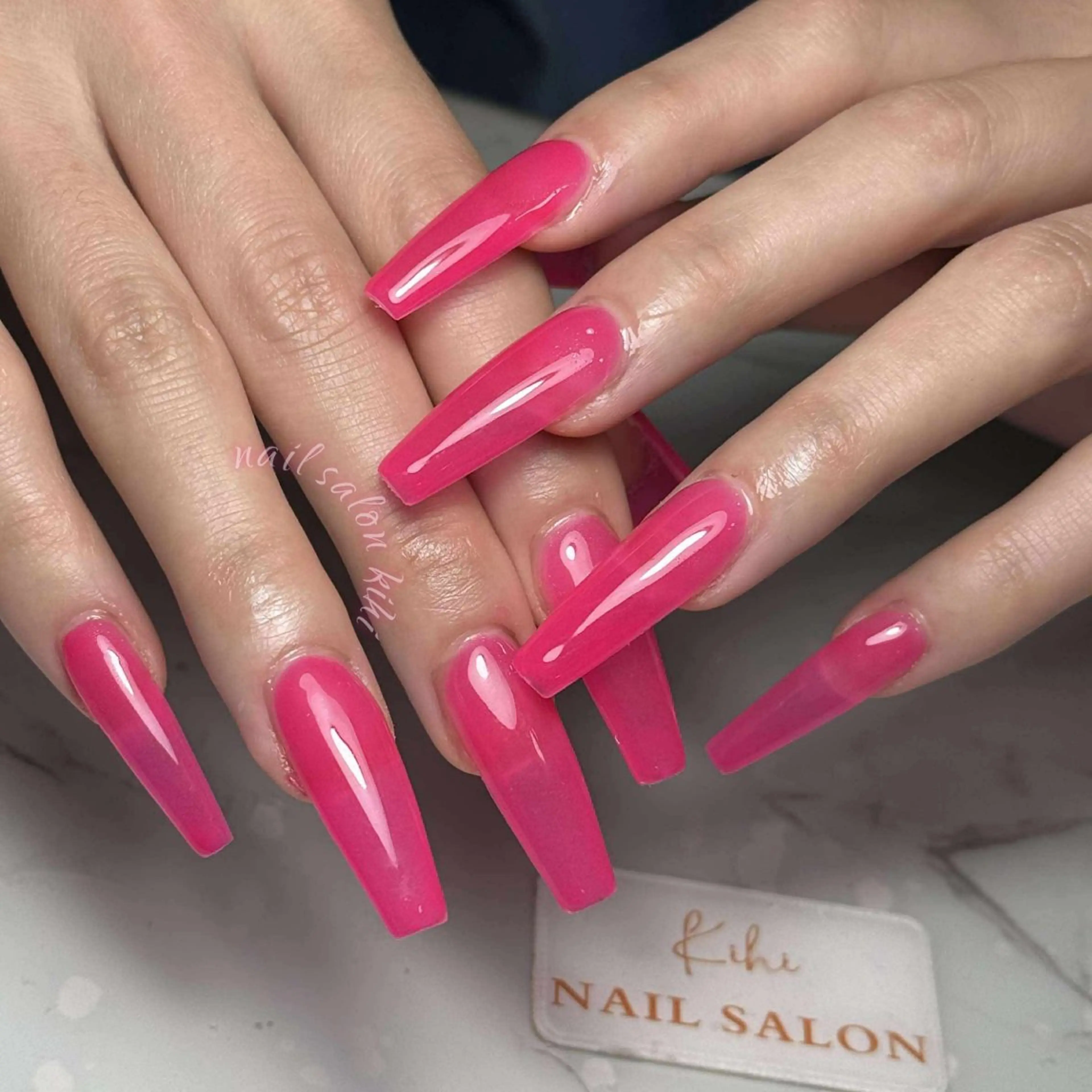 ネイル アートネイル フレンチネイル ジェルネイル グラデーション 韓国ネイル ハンドネイル ハンドケア Nail Salon Kihi さくらのネイルデザイン