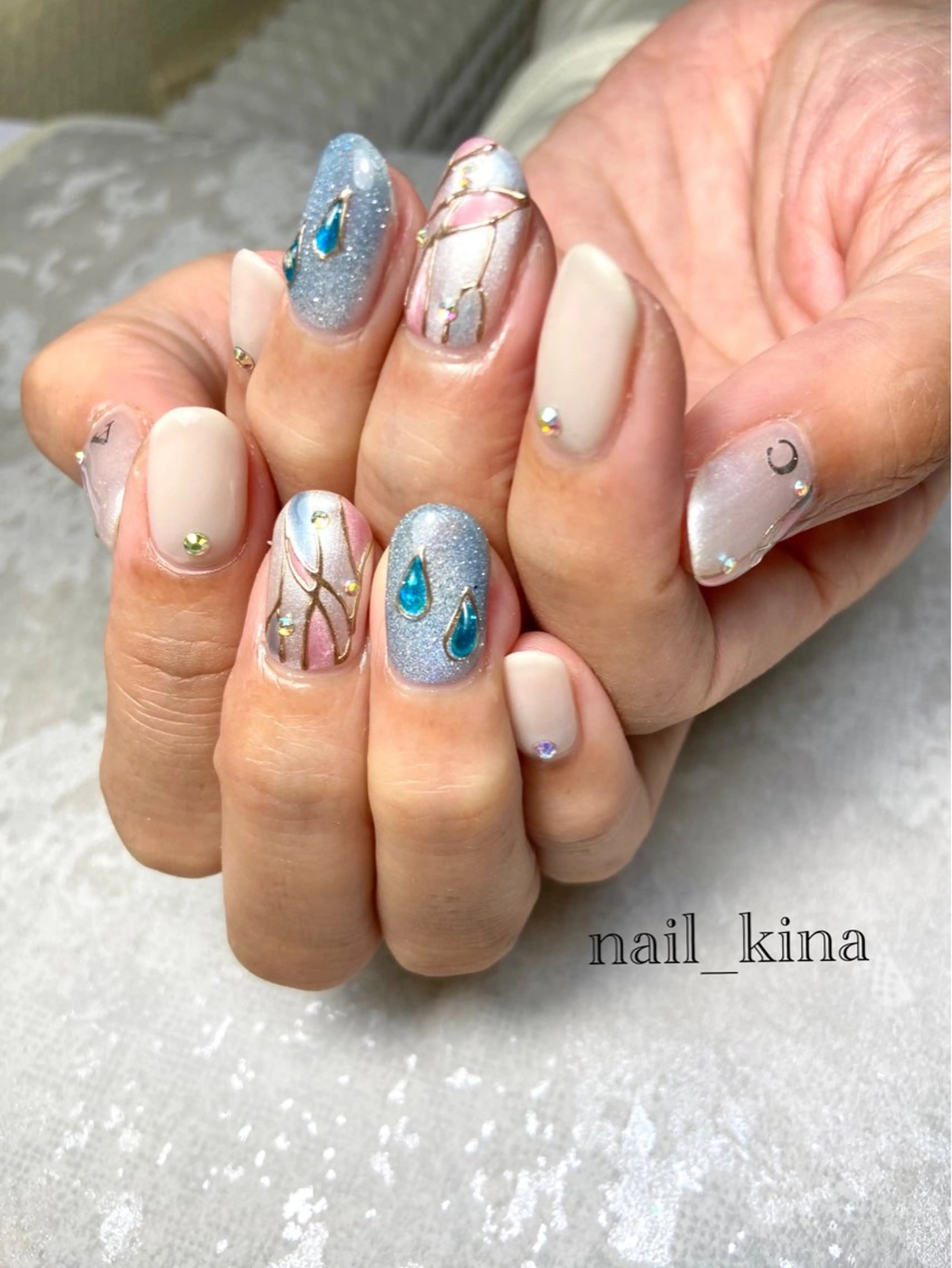 ネイル ハンドネイル nail_ kinaのネイルデザイン