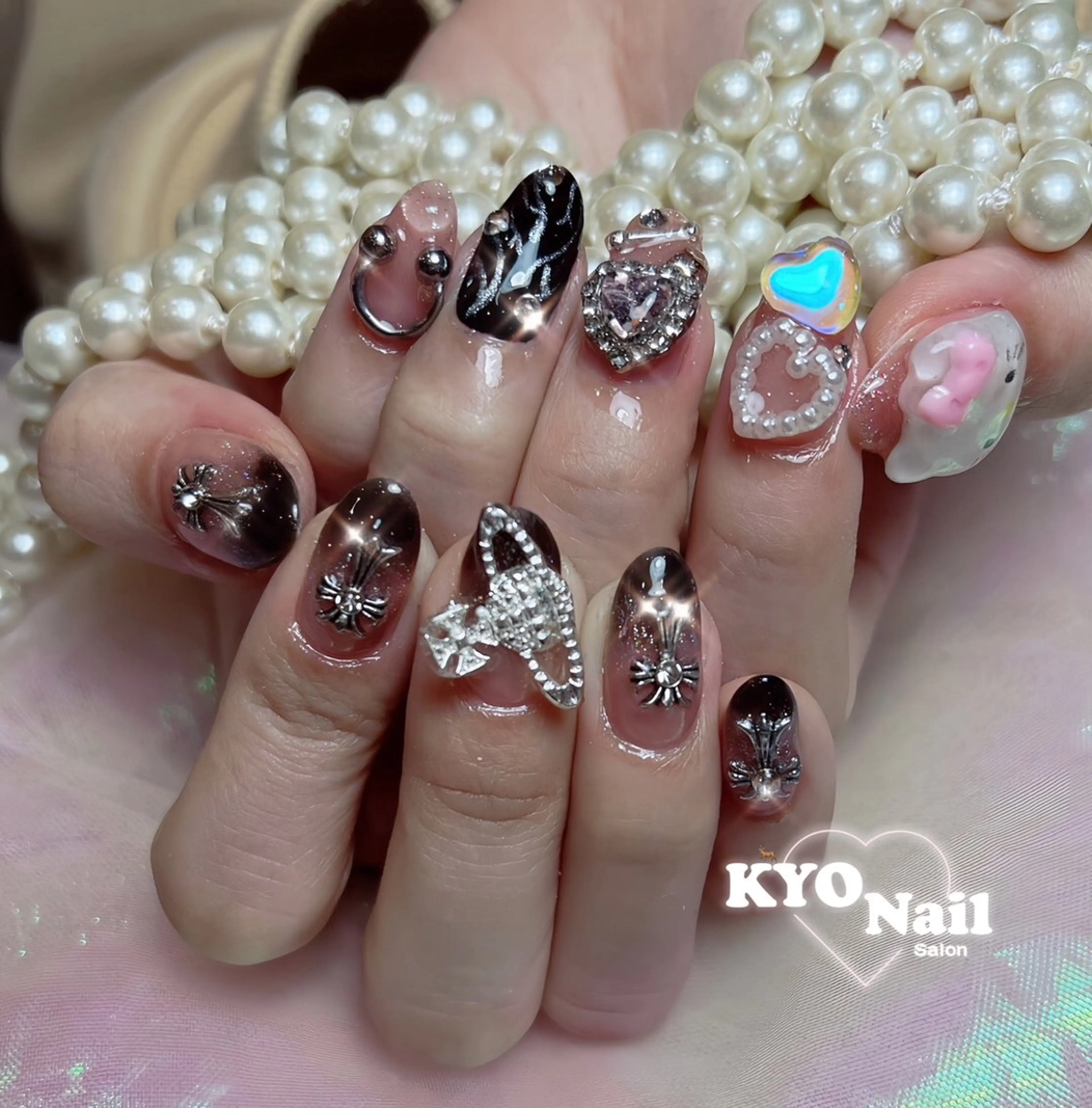 ネイル ハンドネイル ネイリスト KYOのネイルデザイン
