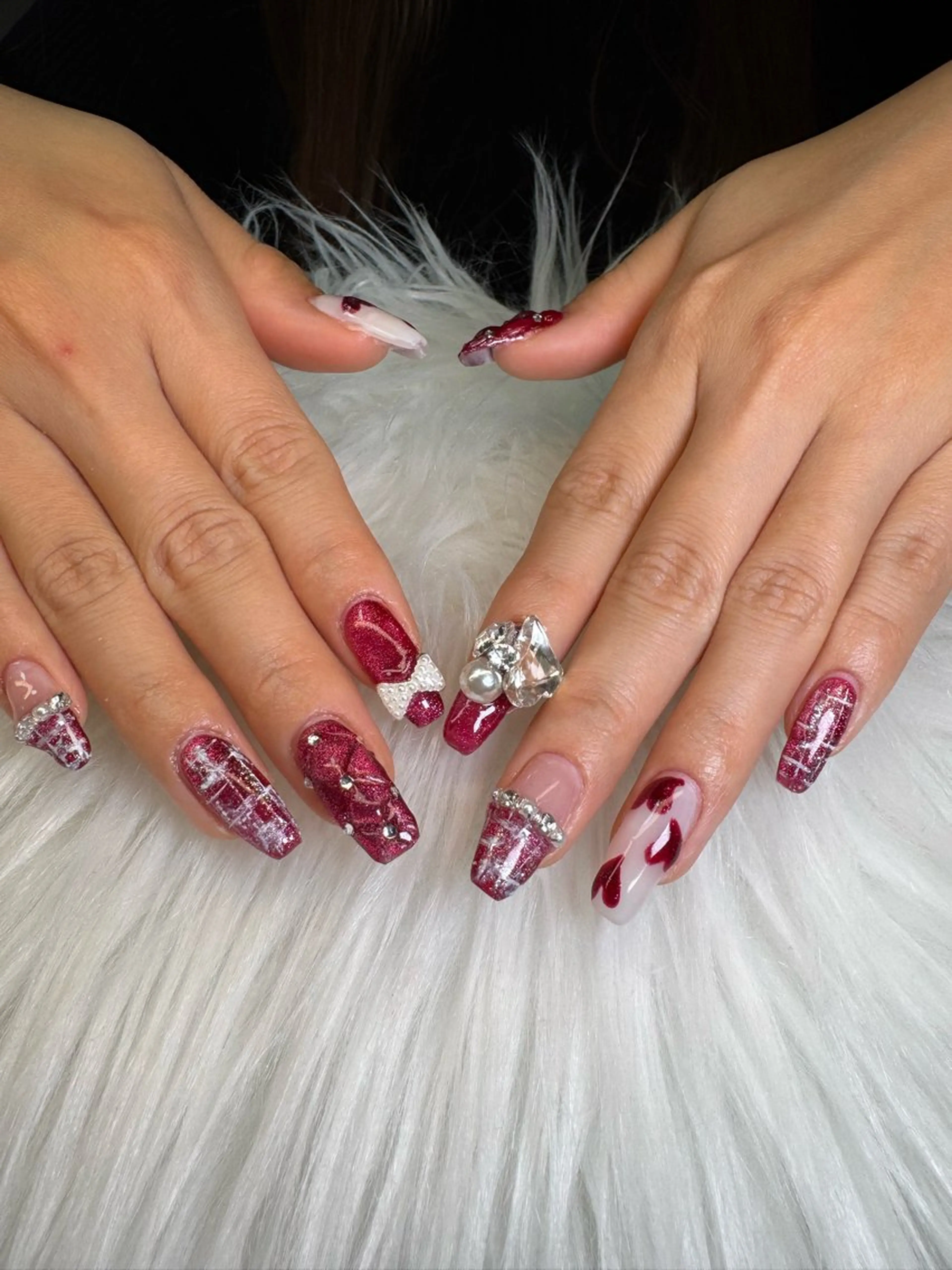 ネイル ハンドネイル YOUTH nails waxing所属・YOUTH natsumiのネイルデザイン