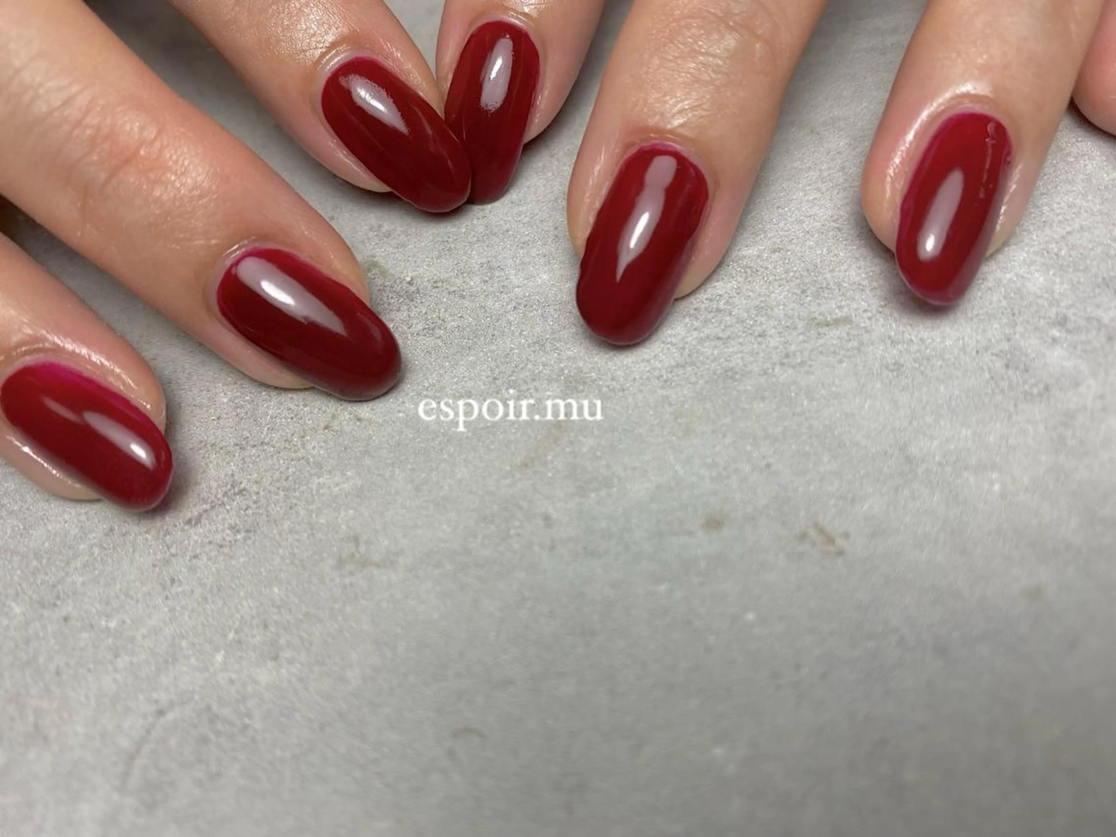 ネイル ハンドネイル espoir. muのネイルデザイン