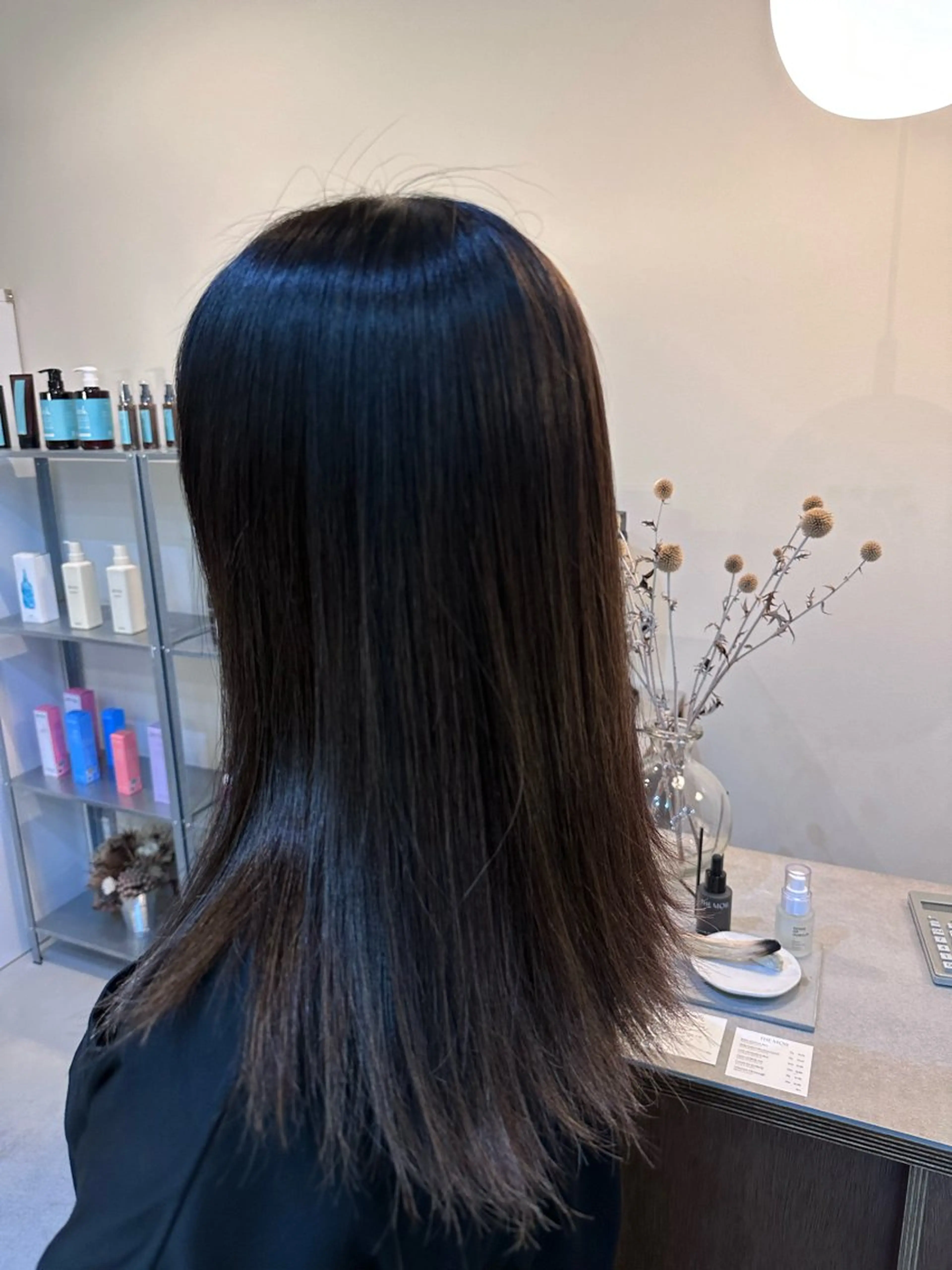 セミロング 縮毛矯正 トリートメント ［  ］Shiro所属・Shiro RENのヘアスタイル