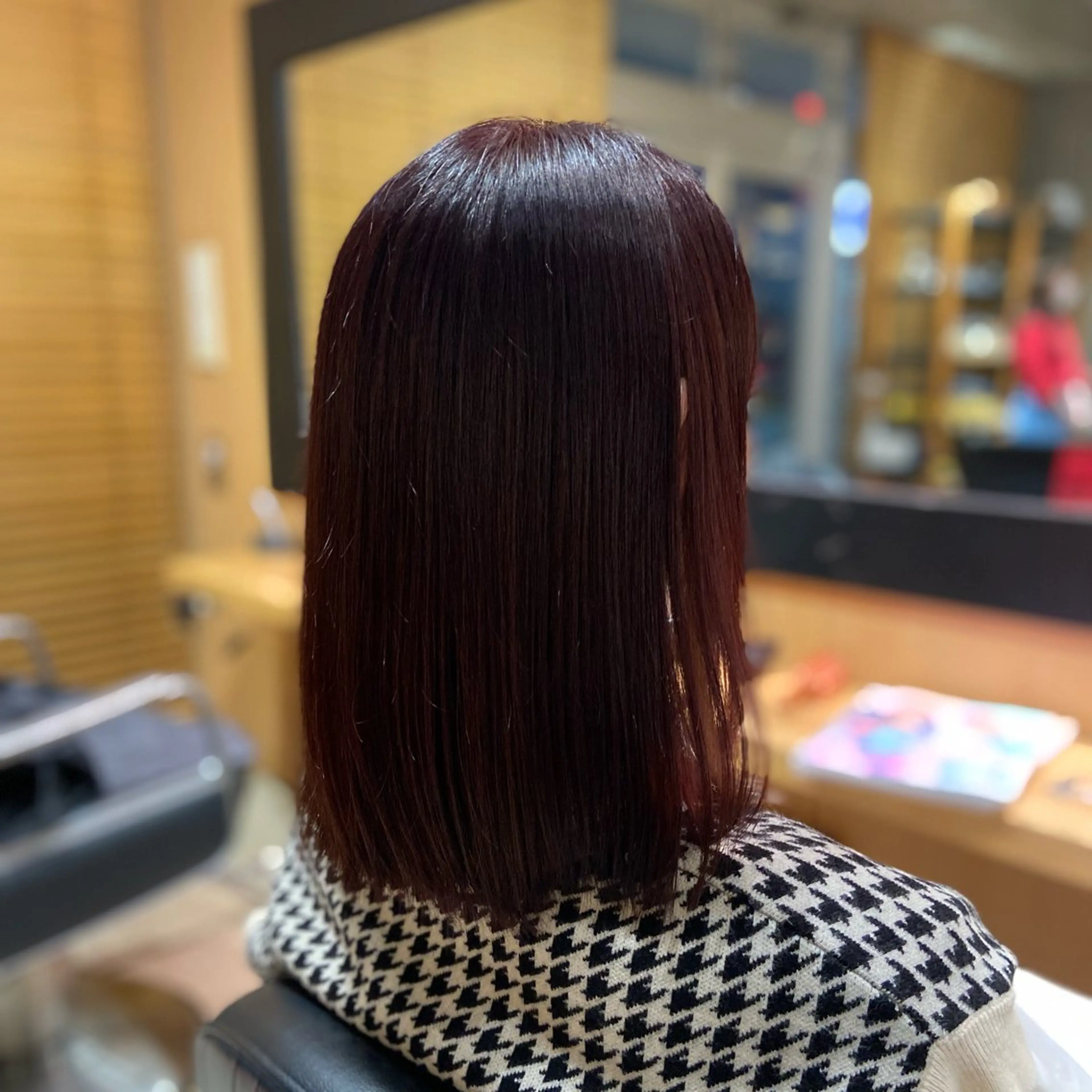 ミディアム カラー organic life所属・IWASHITA TAKESHIのヘアスタイル