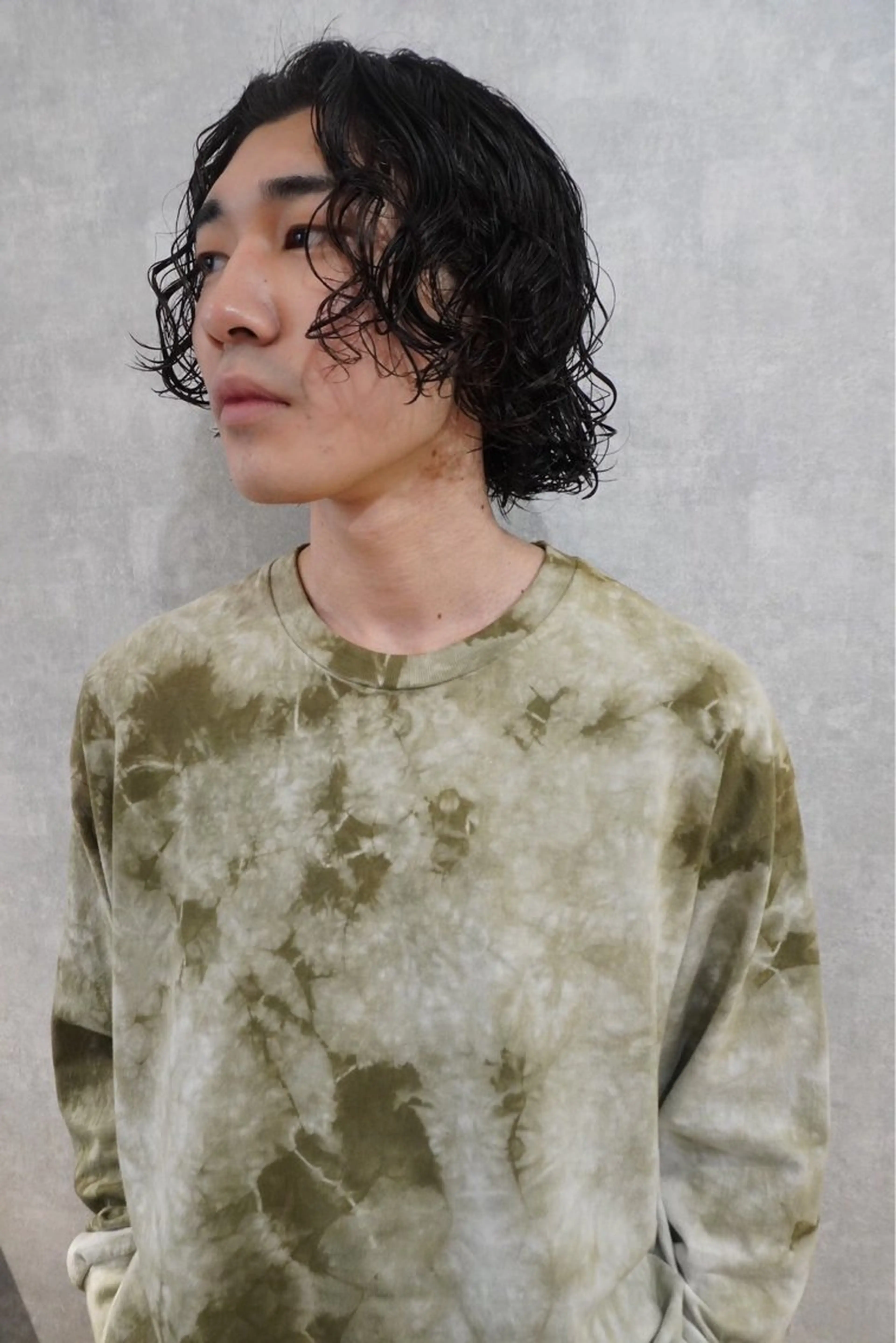ミディアム メンズ LOM Sapporoのヘアスタイル
