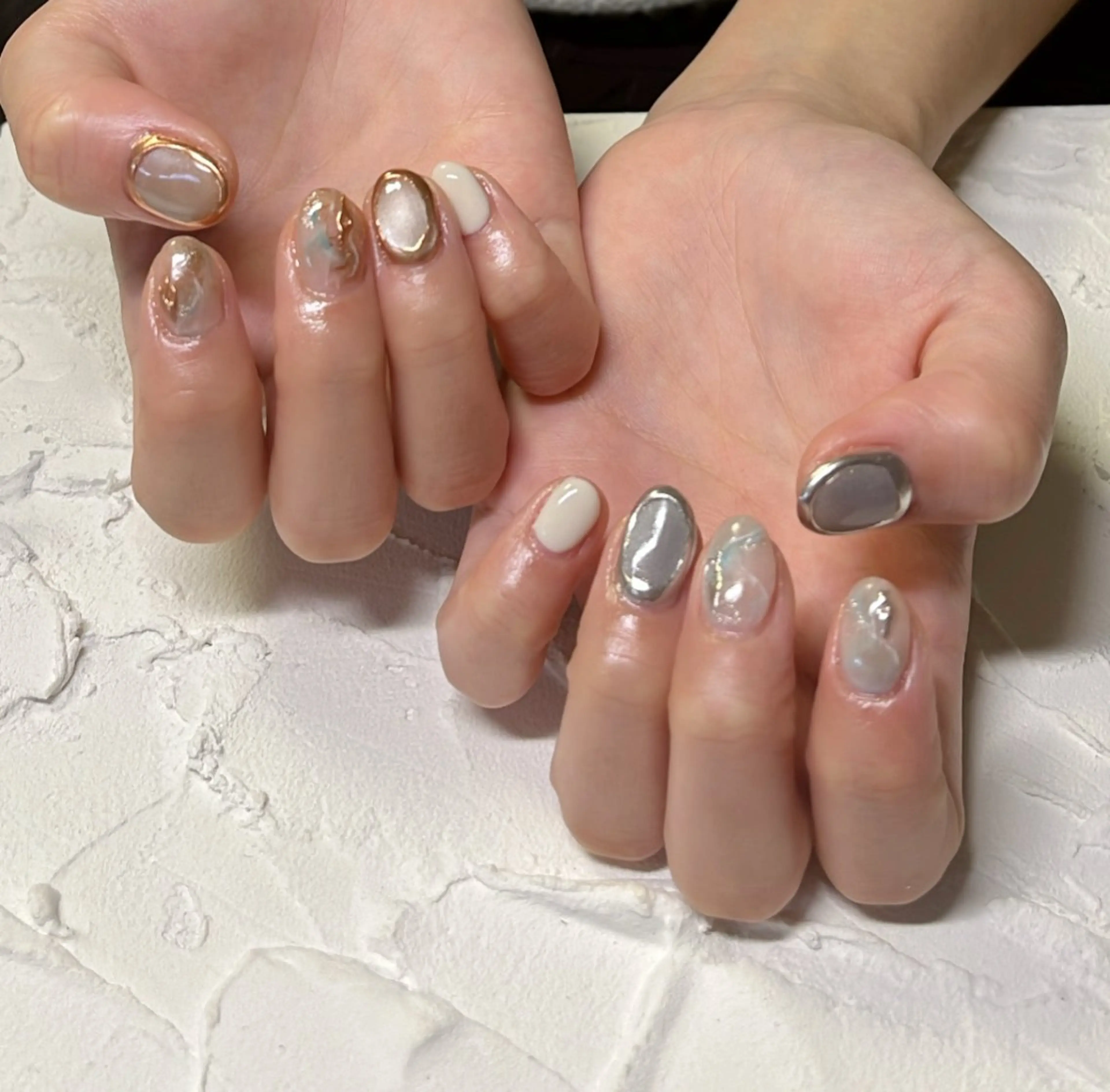 ネイル ハンドネイル Lofi nails ゆきこのネイルデザイン