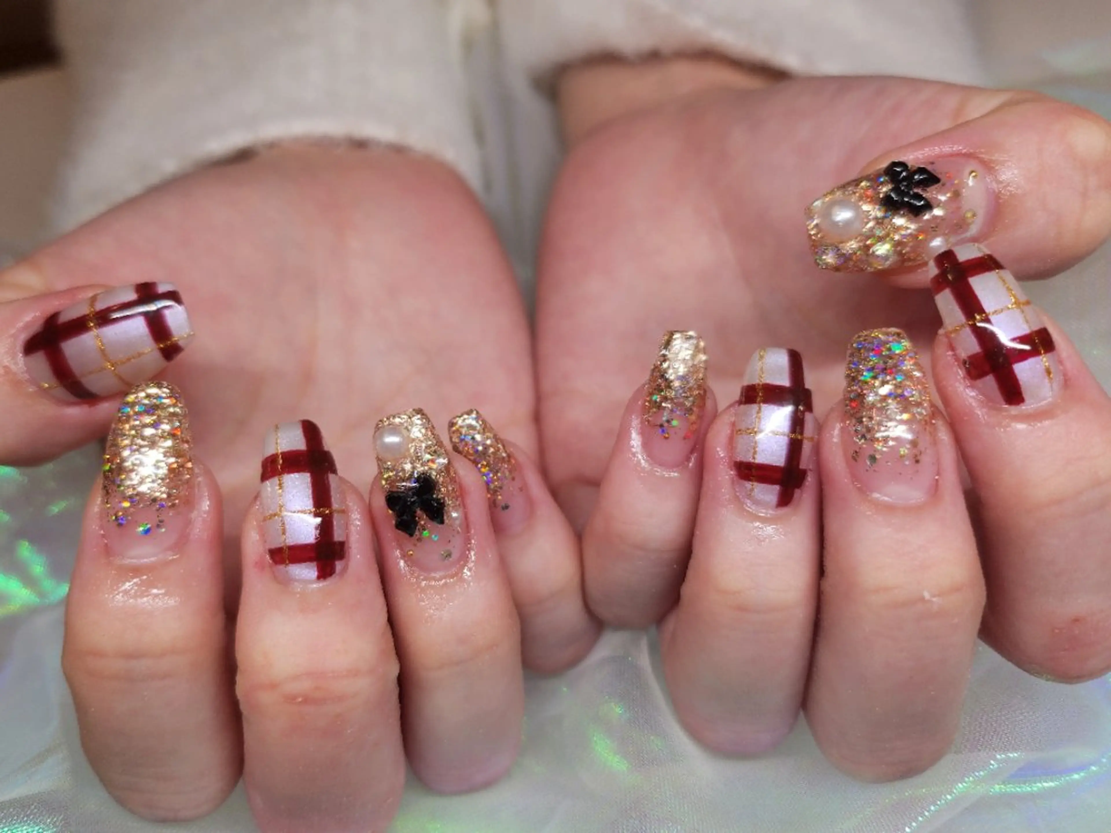 ネイル ハンドネイル 💜bora .のネイルデザイン