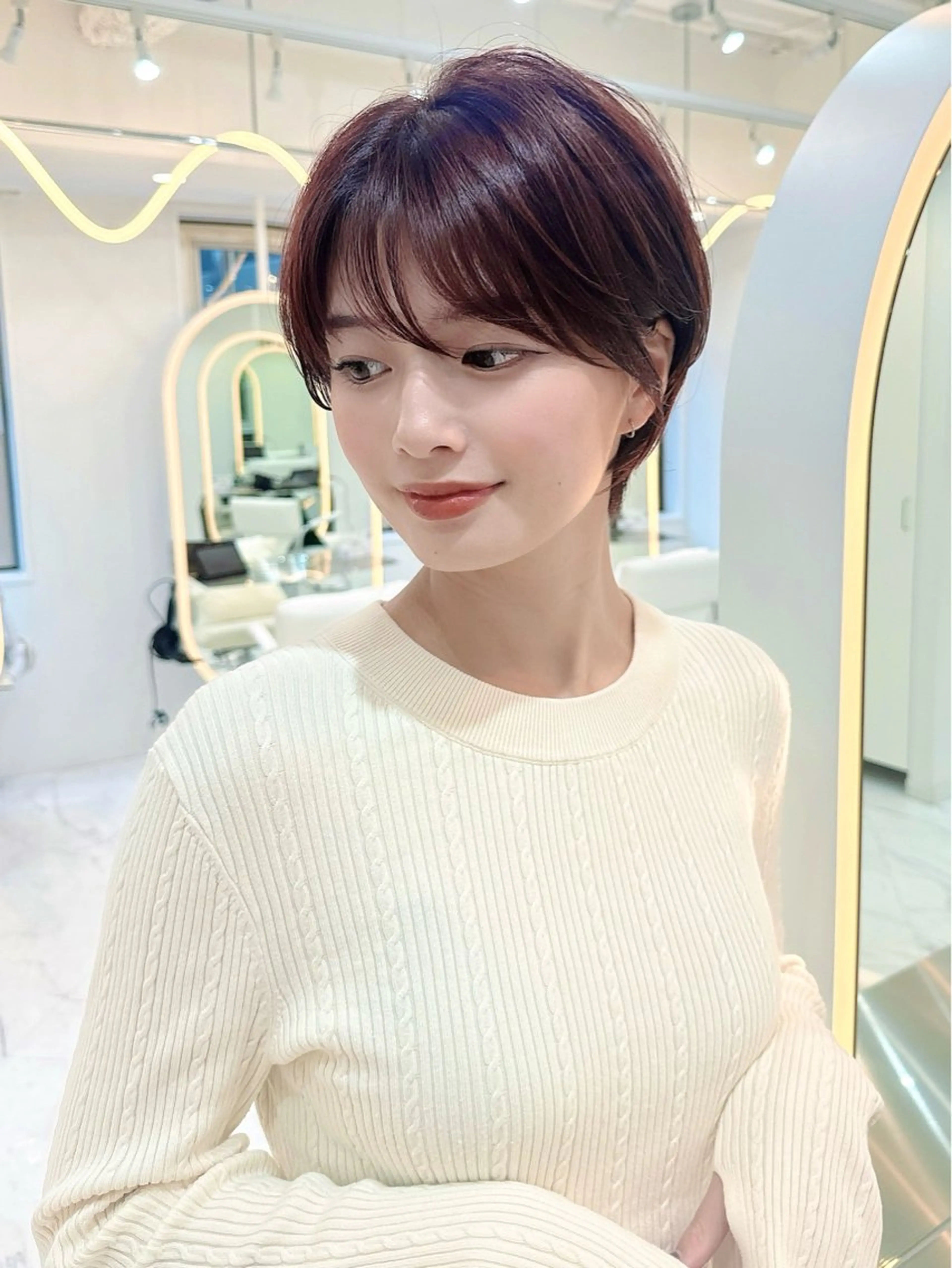 ショート カラー カット ヘアカラー トリートメント Cloe所属・久世 聡のヘアスタイル