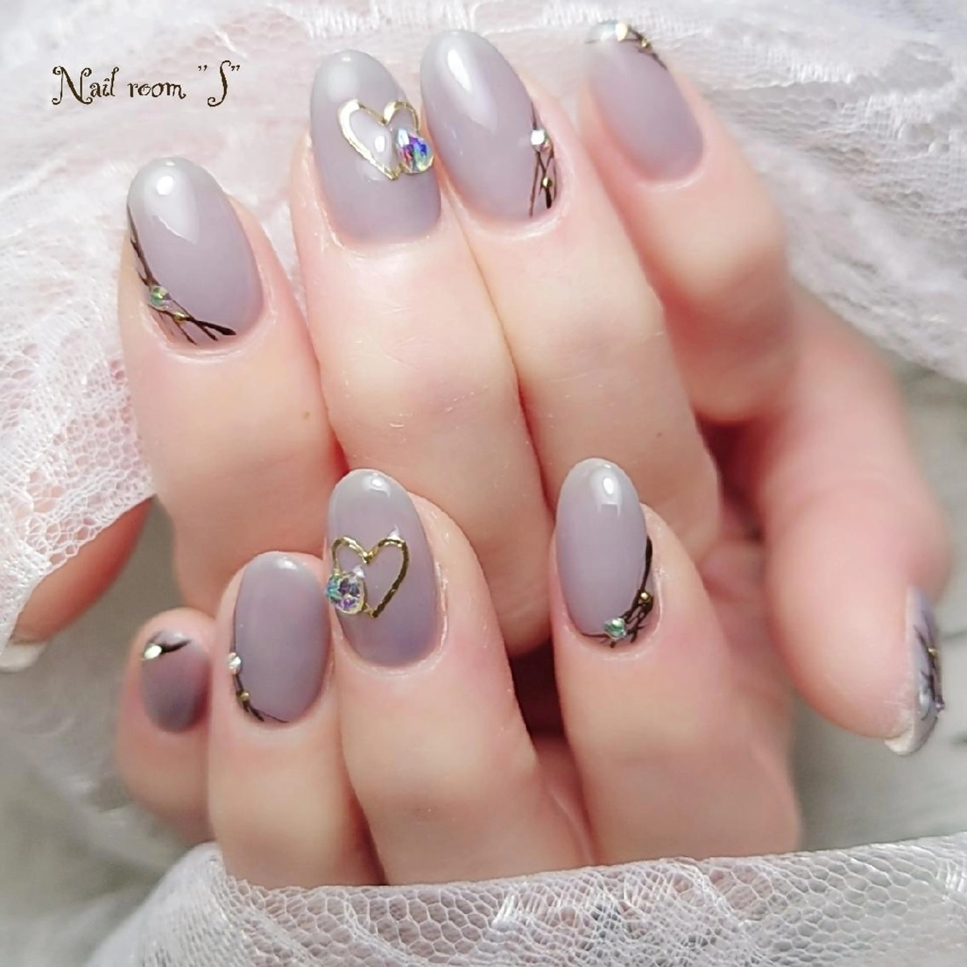 ネイル バレンタイン Nail room  "S"  SAKAIのネイルデザイン