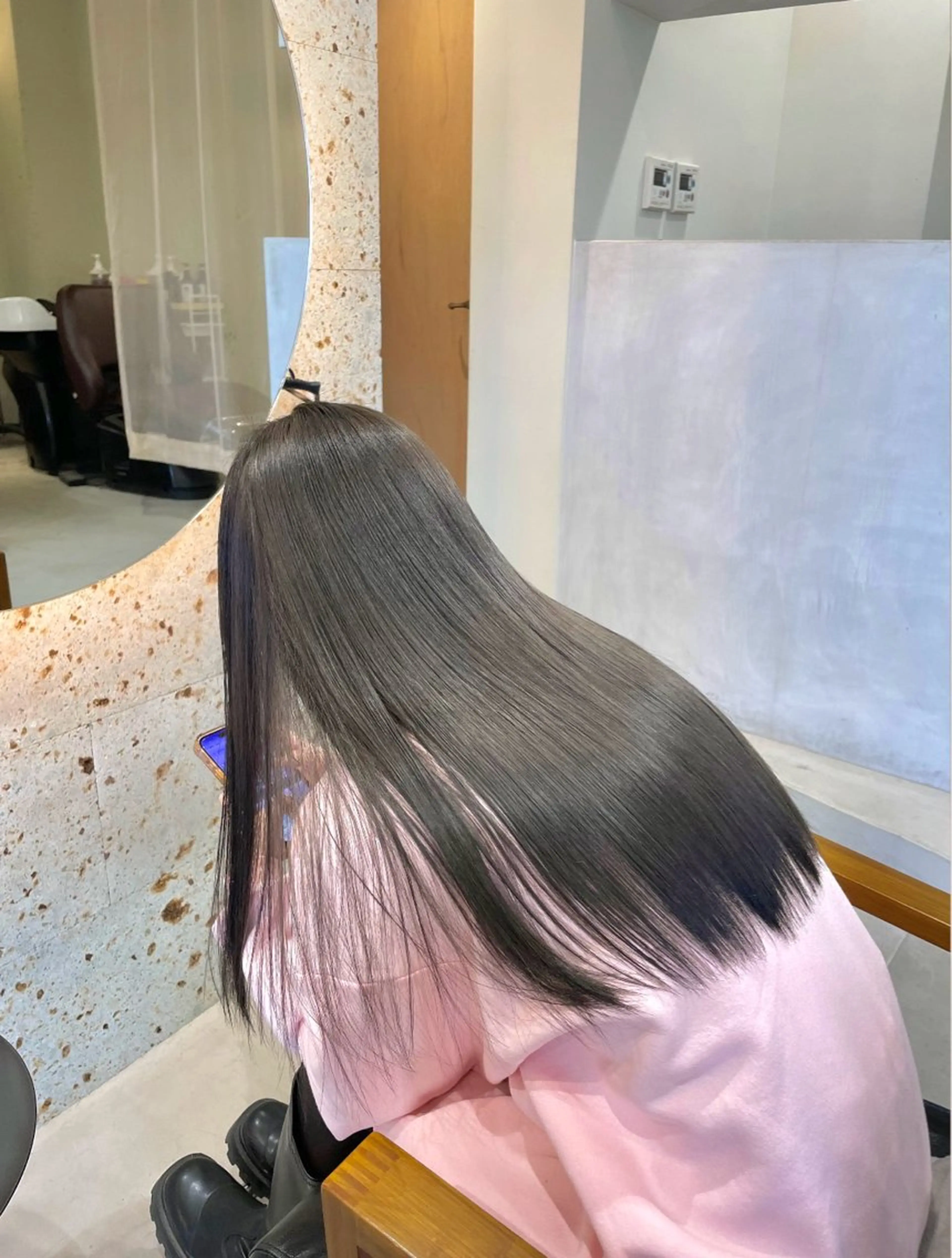 ロング カラー ヘアカラー tim所属・tim hinaのヘアスタイル