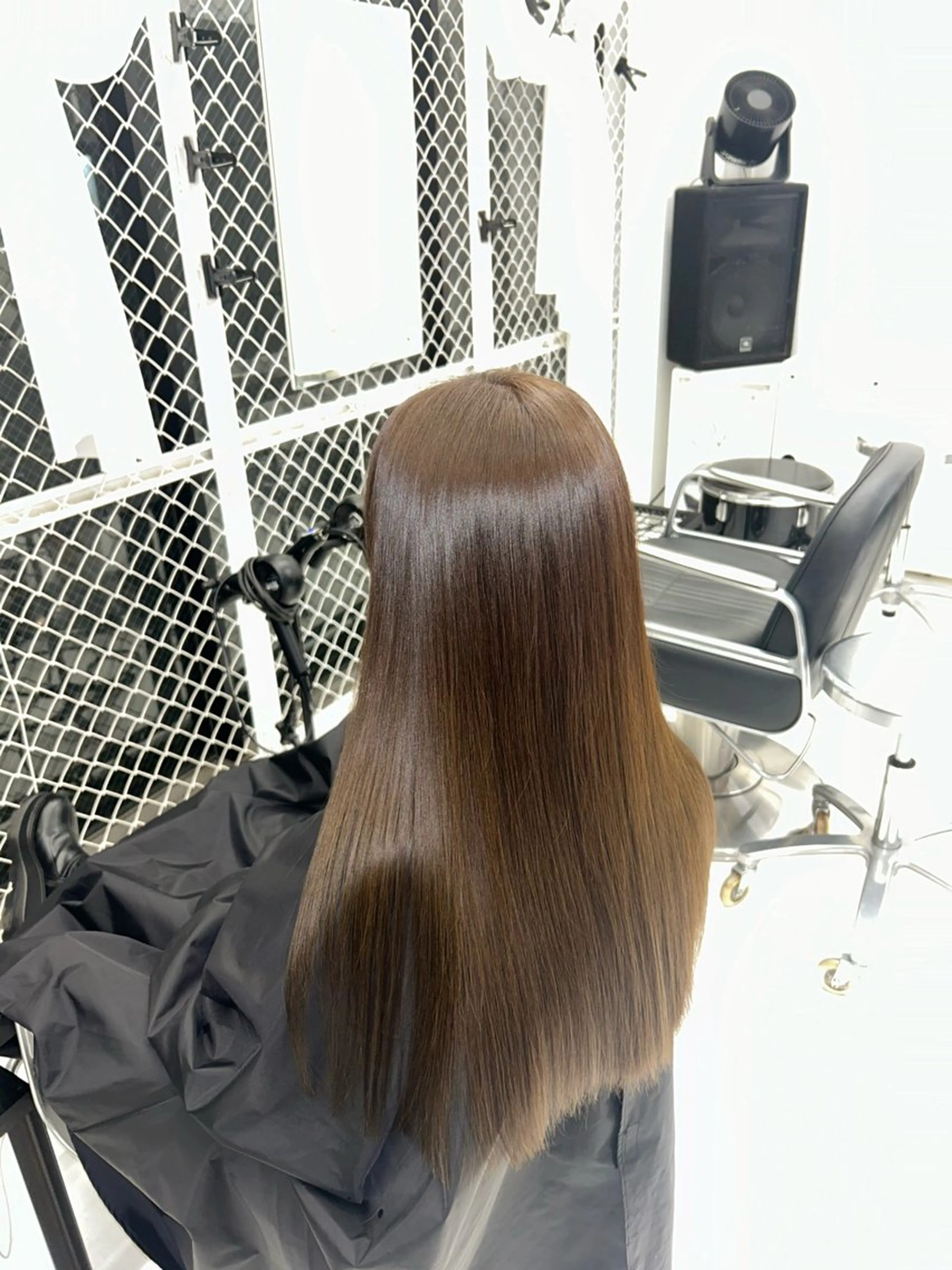 カラー ベージュカラー オリーブベージュ ヘアカラー トリートメント 原宿//-KOKO- MOENOのヘアスタイル