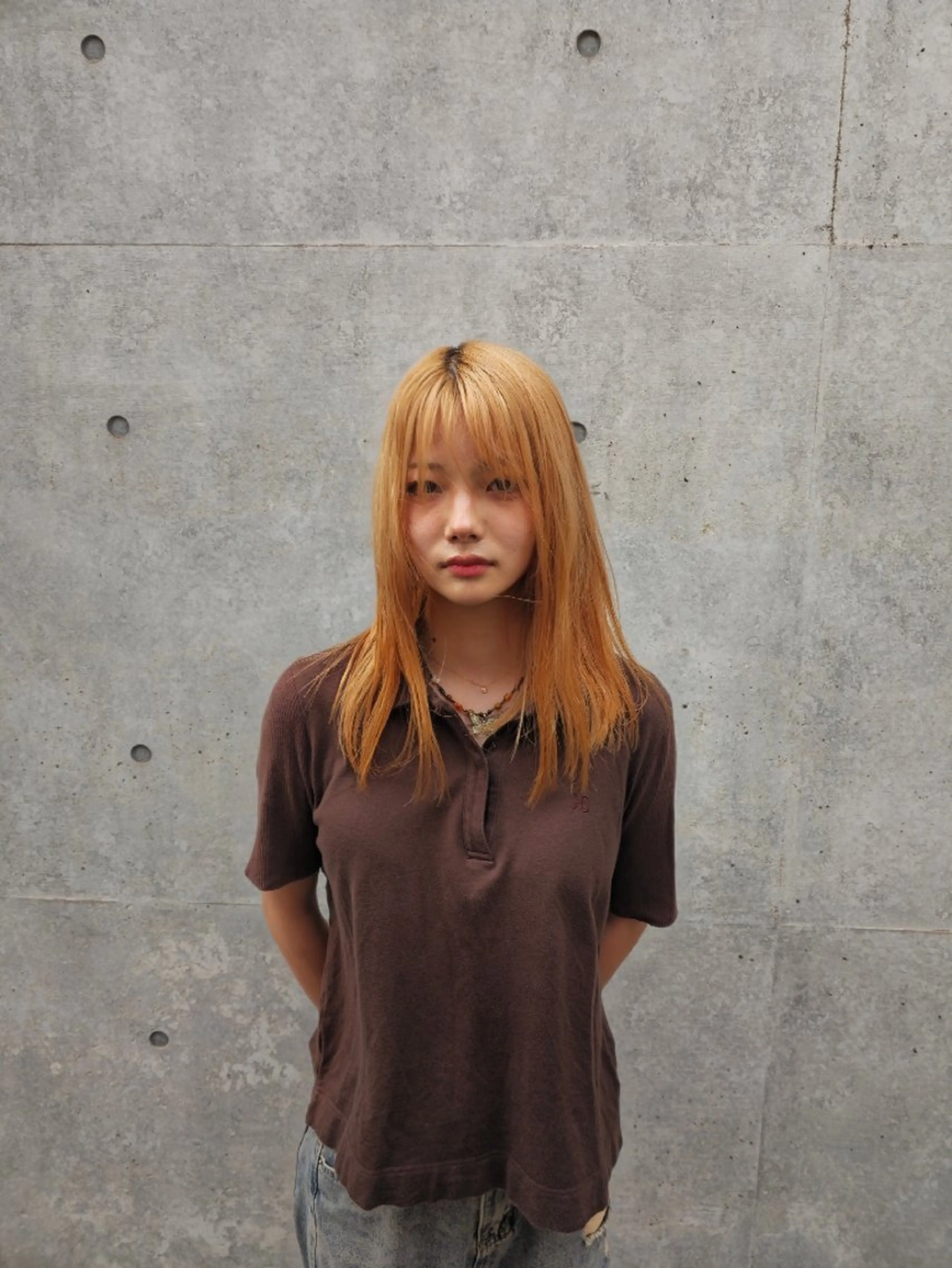 セミロング 片岸 信征のヘアスタイル