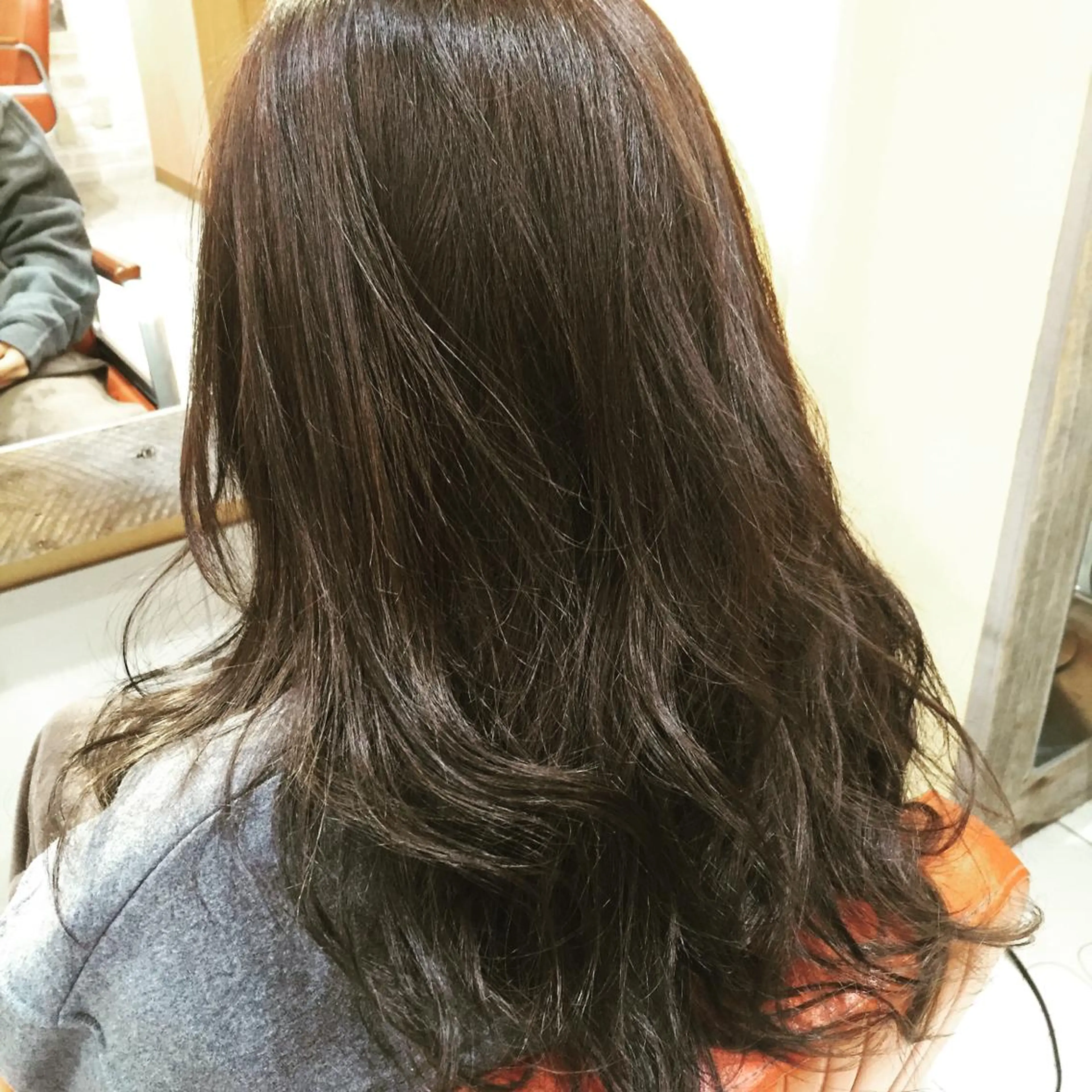 ロング カラー アッシュ 増子 幹樹のヘアスタイル