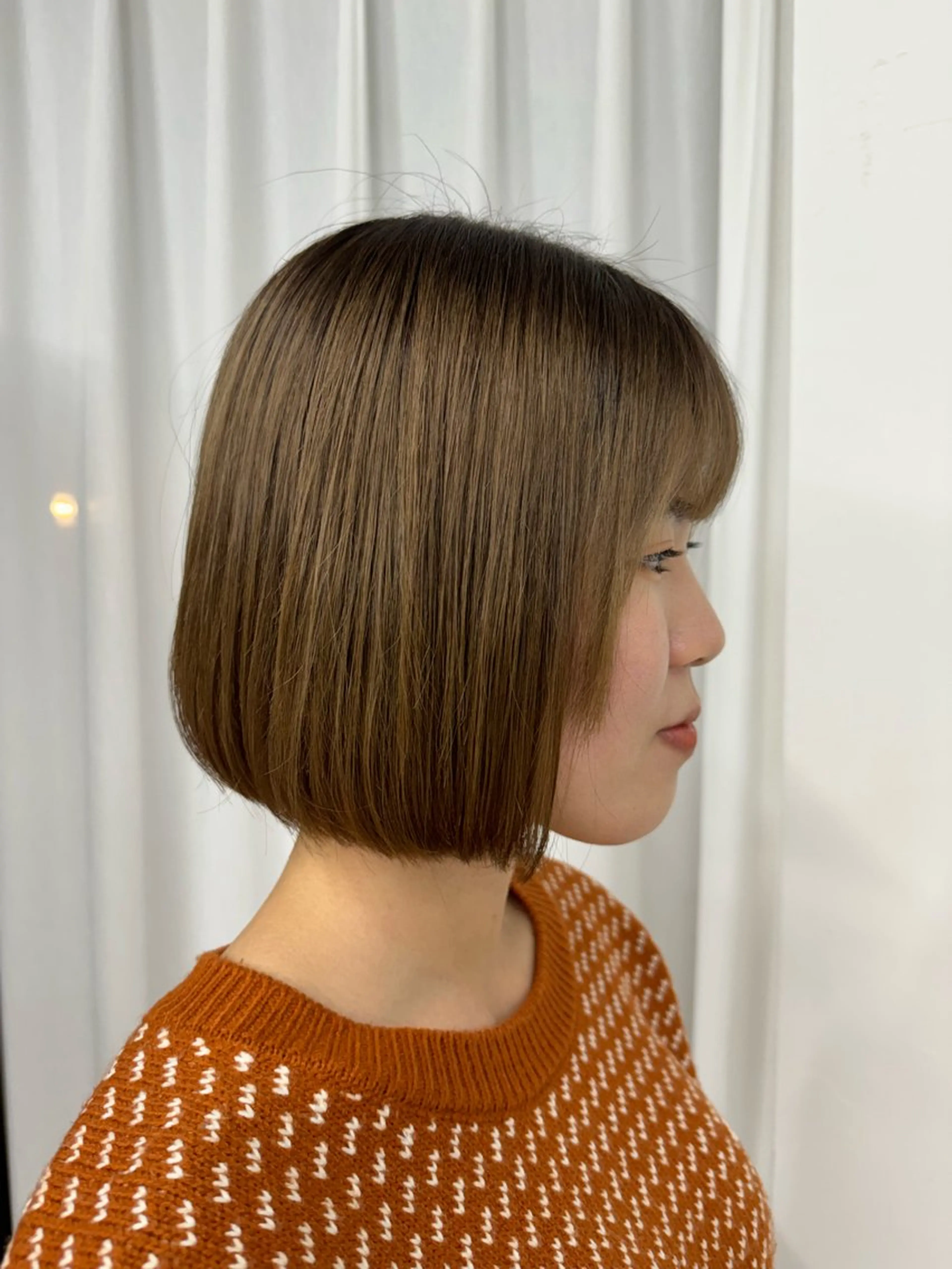 【❄︎11月限定❄︎】切りっぱなしボブ、ミディアムヘア、レイヤーカットの写真