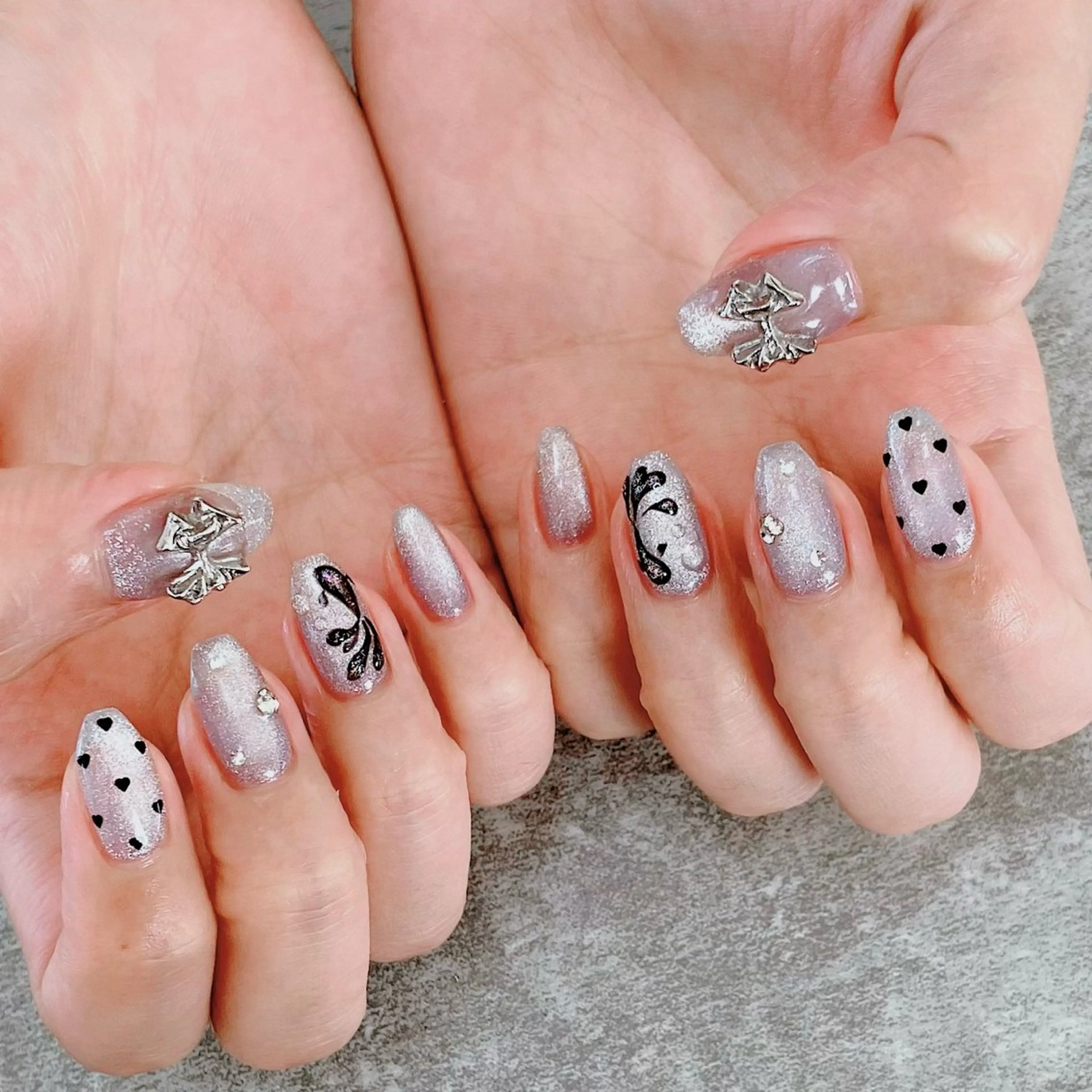 ネイル ハンドネイル ハンドケア haleyume所属・shino🌟 痛ネイルのネイルデザイン