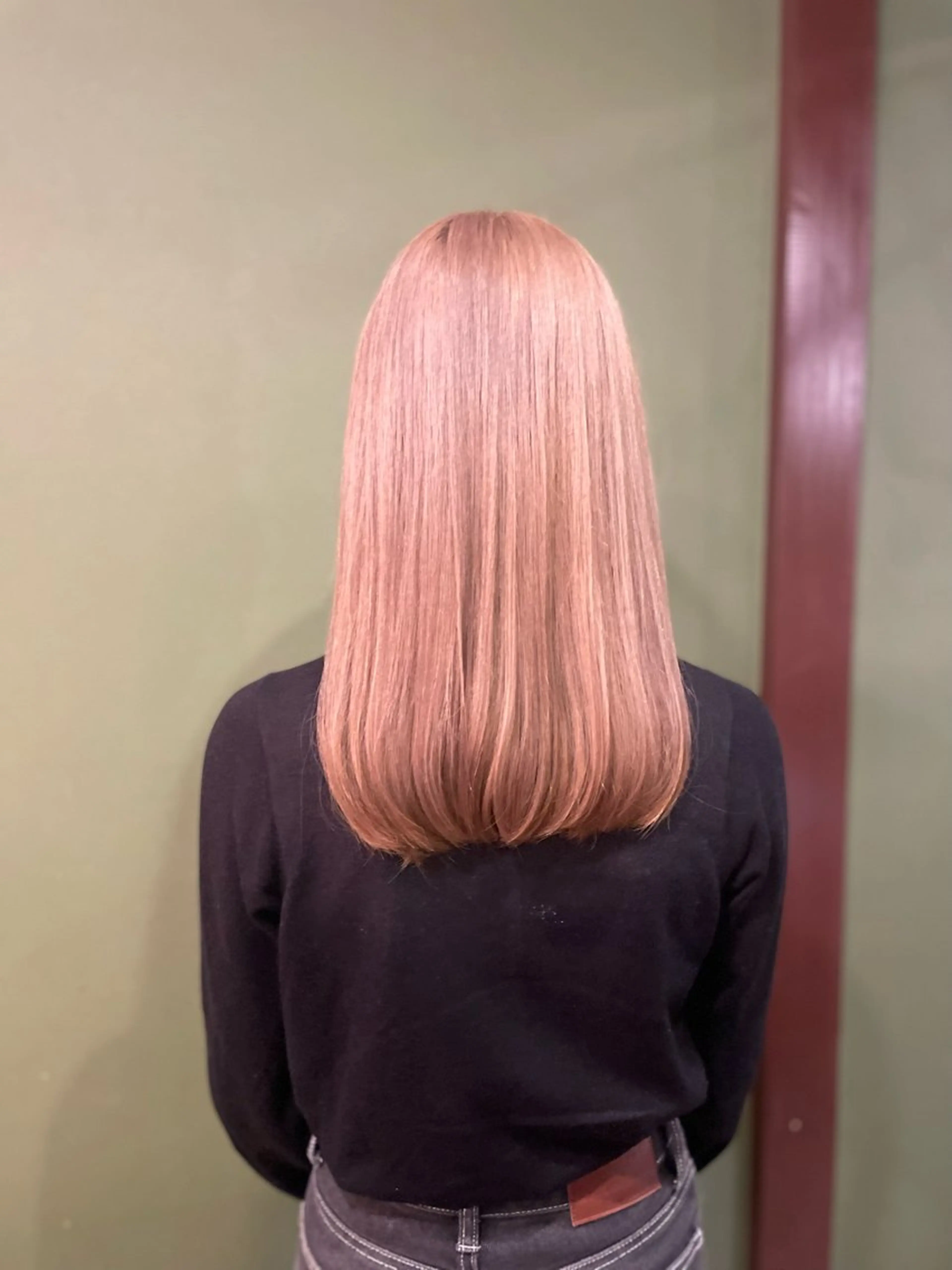 セミロング カラー ヘアカラー トリートメント PATH-hair. storeのヘアスタイル