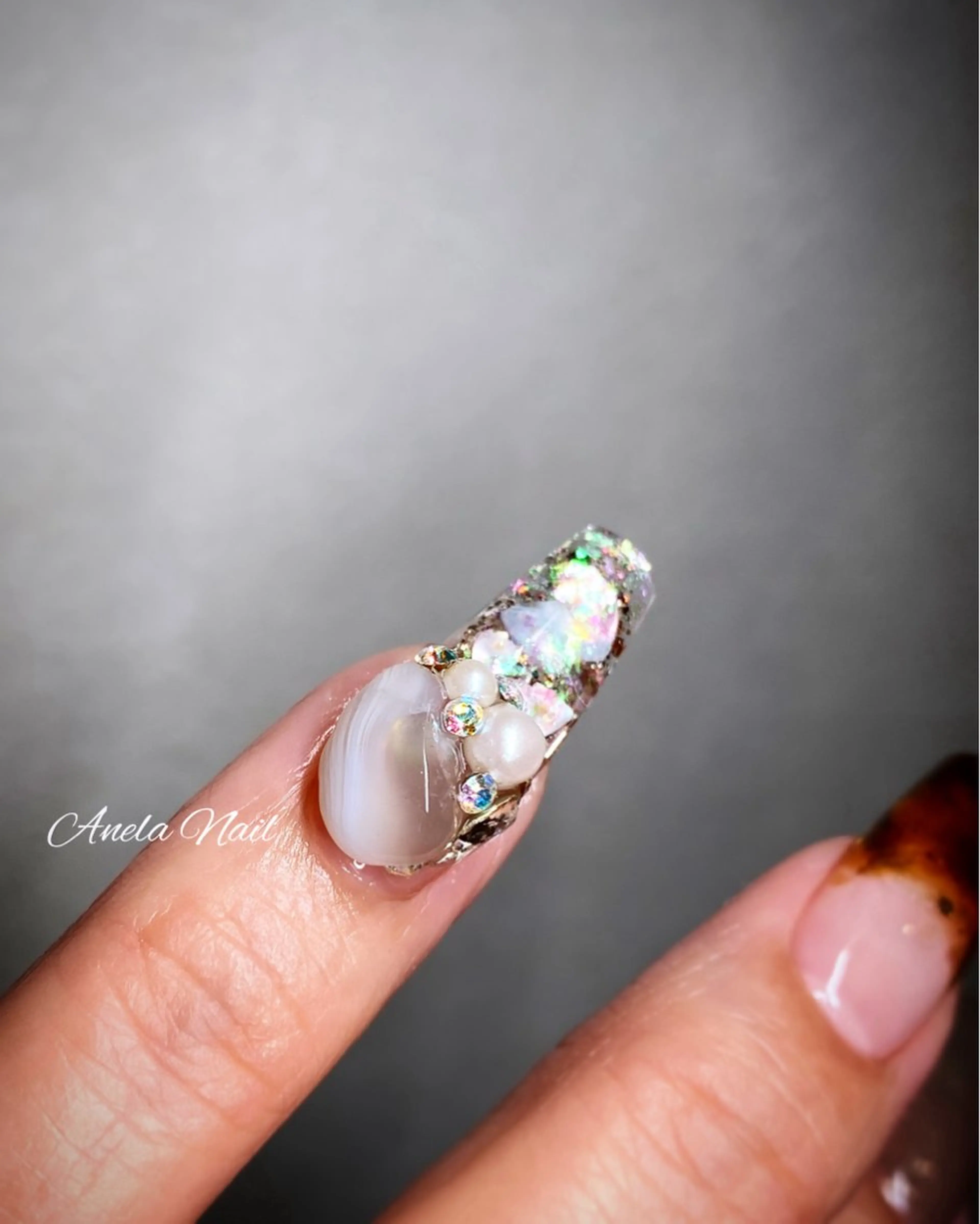 ネイル アートネイル ワンカラーネイル ハンドネイル Anela Nailのネイルデザイン