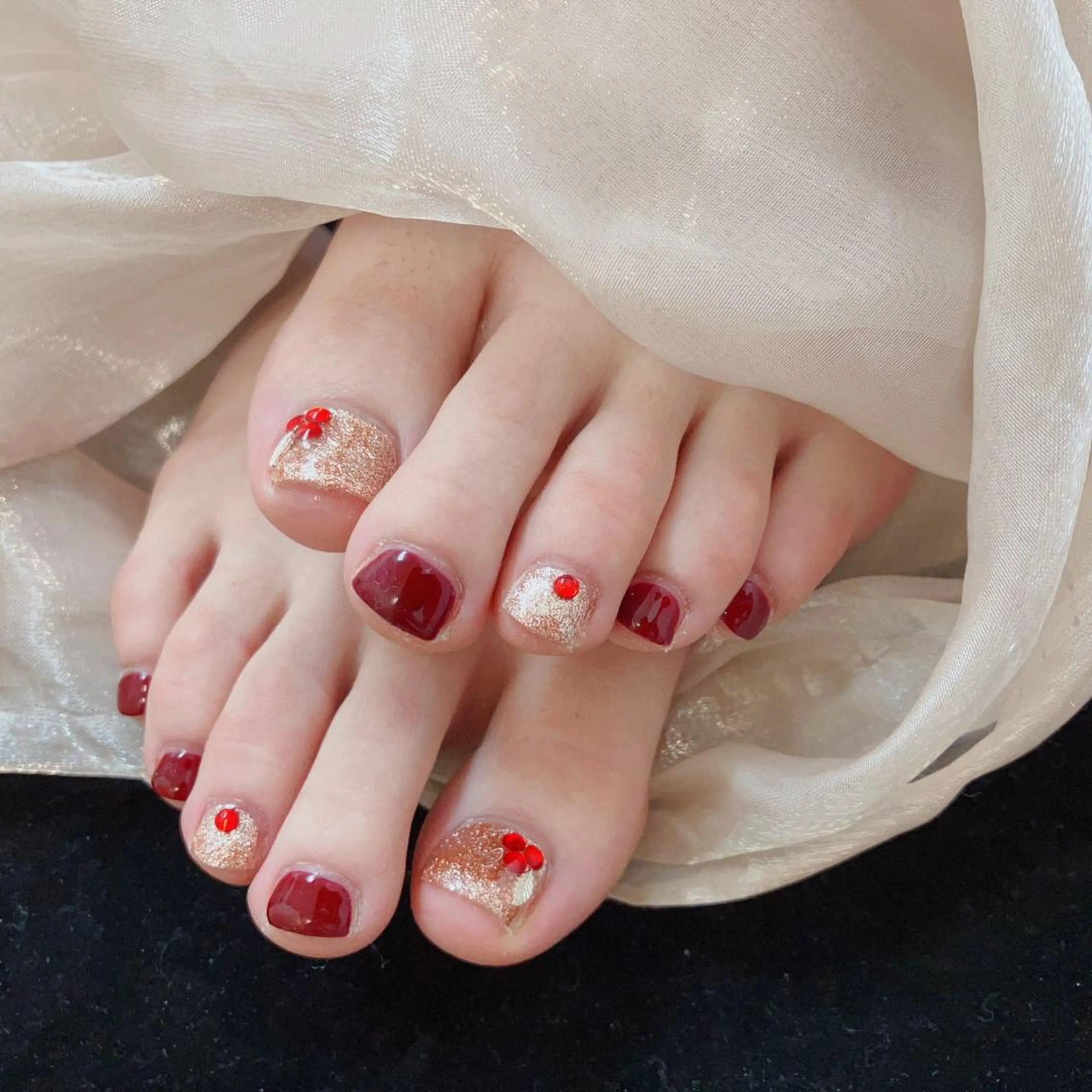 ネイル フットネイル リ サのネイルデザイン