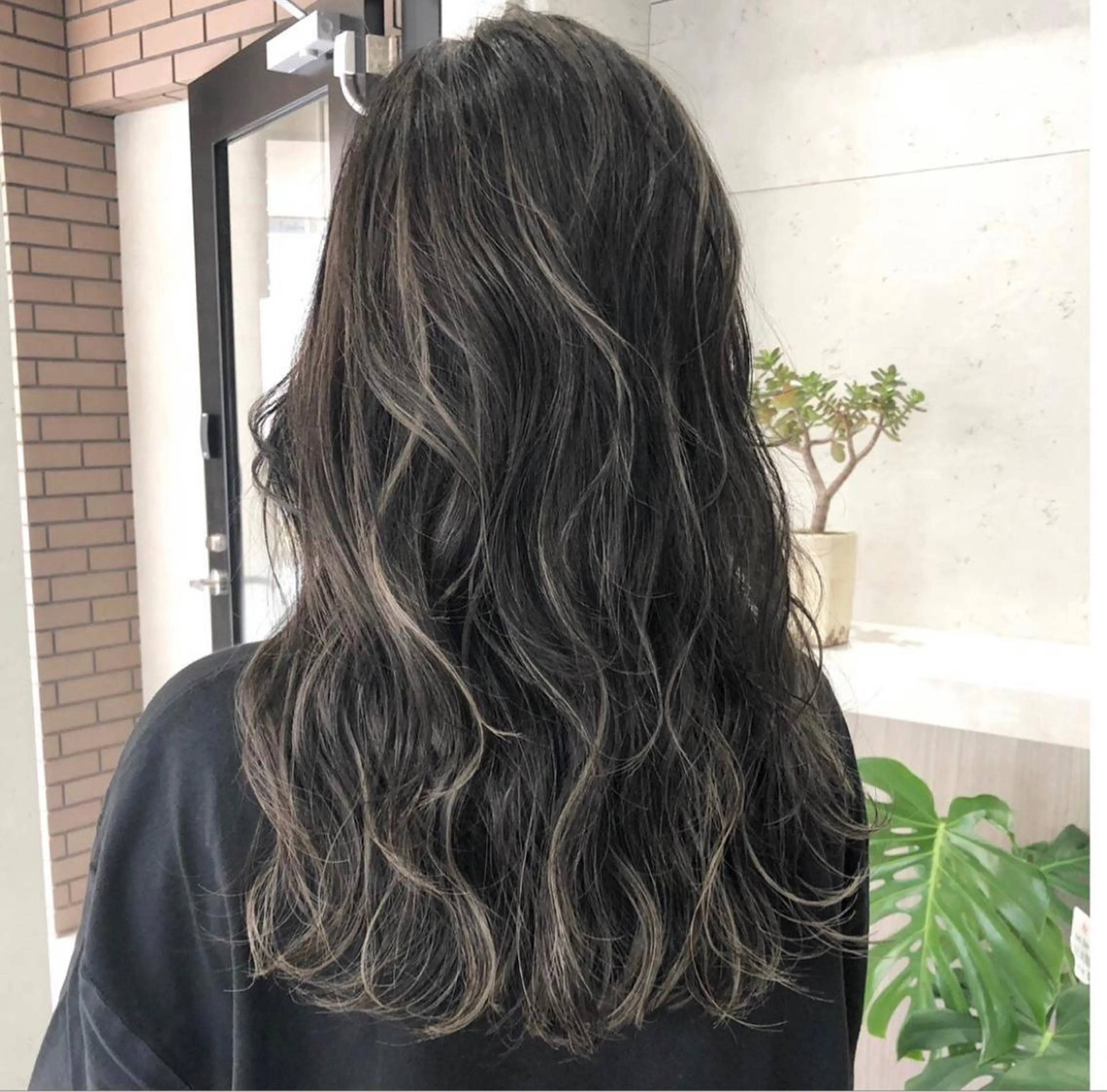 ミディアム カラー メンズ特化 刈り上げない/金井のヘアスタイル