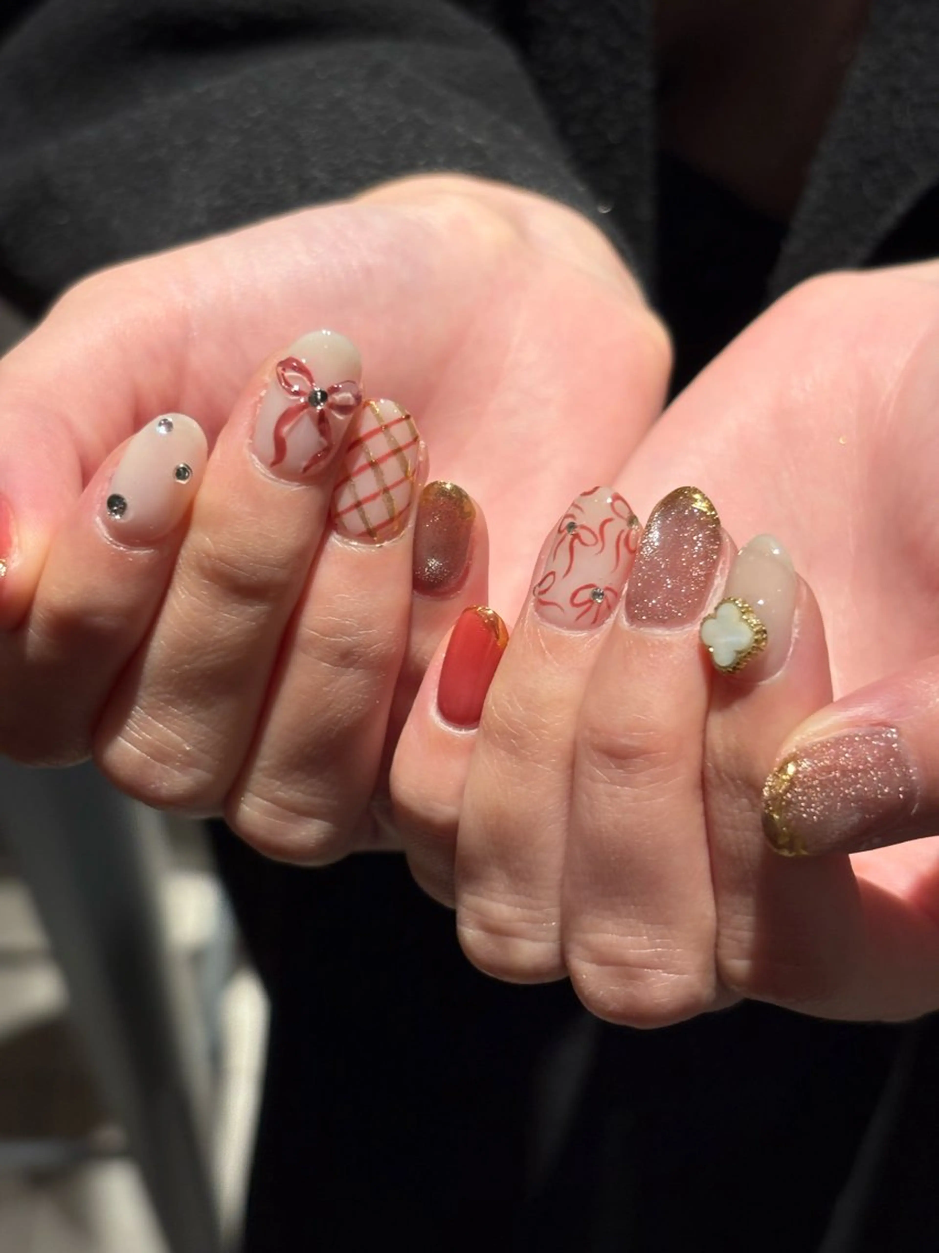 ネイル アートネイル ハンドネイル 祇園 彩寧のネイルデザイン