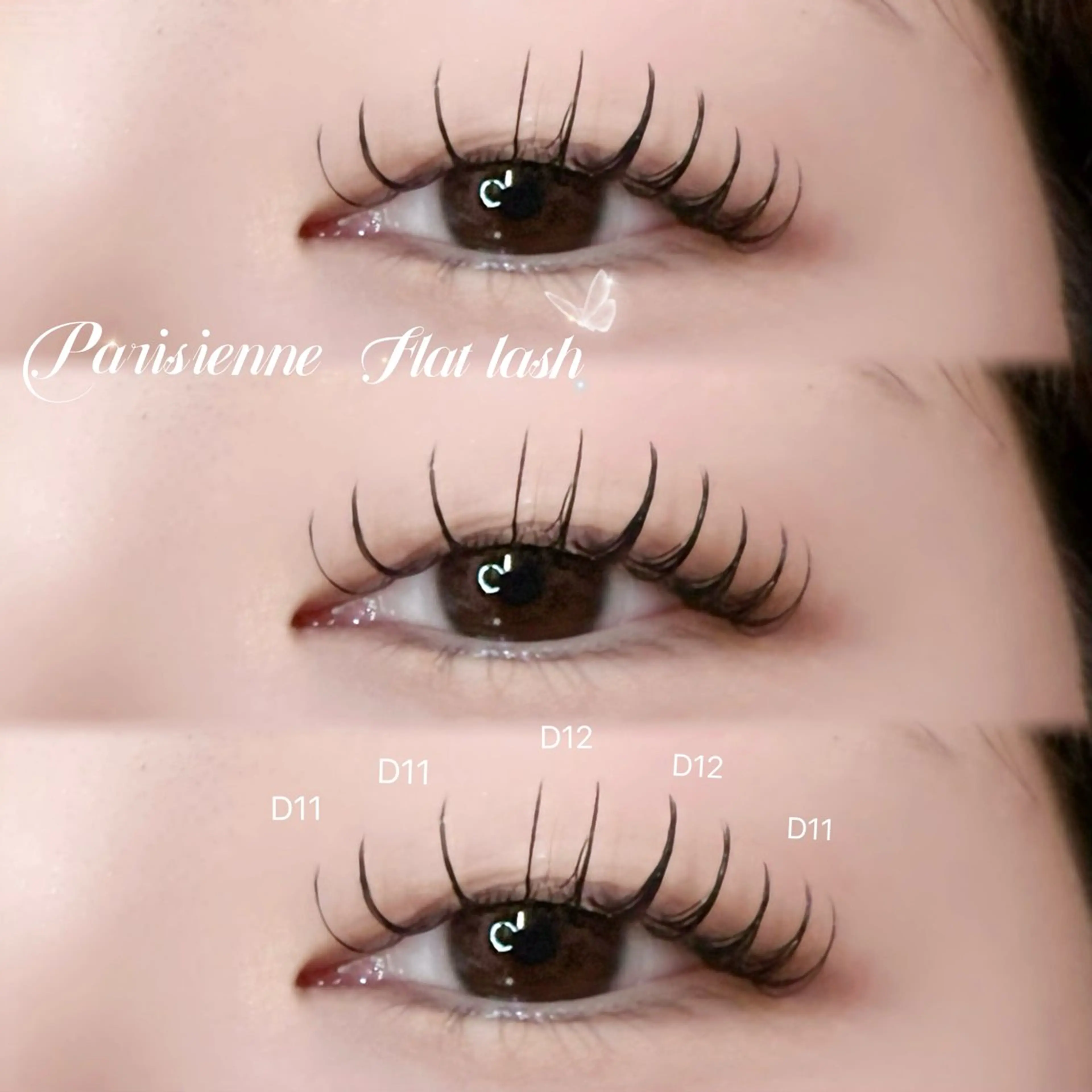 マツエク・マツパ 束感まつ毛 パリジェンヌラッシュリフト まつげパーマ 一重×まつ毛パーマ マツエク fein.Ruka ♡垢抜け美眉のマツエク・マツパデザイン