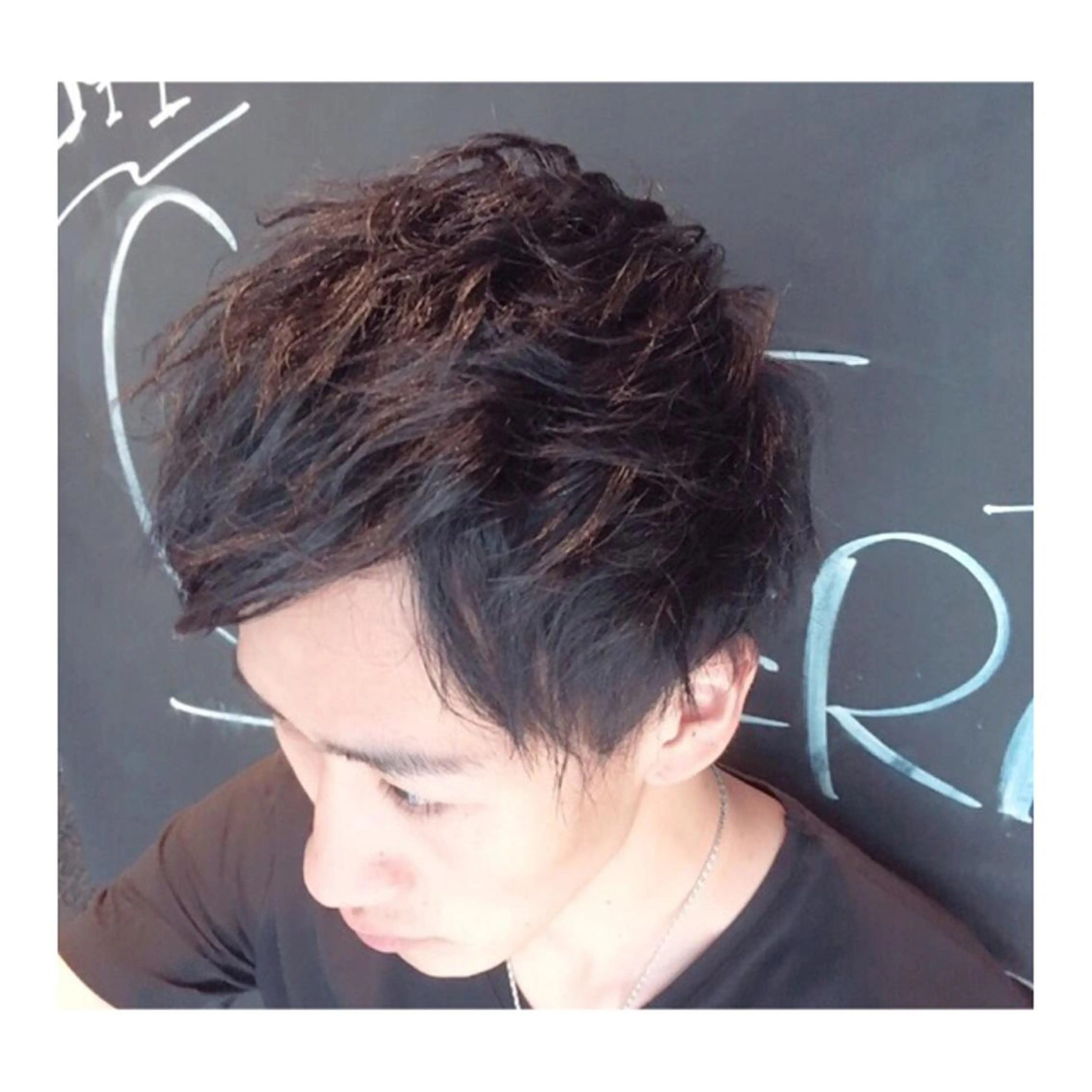 メンズ カット ヘアセット ange☞ soutaのヘアスタイル