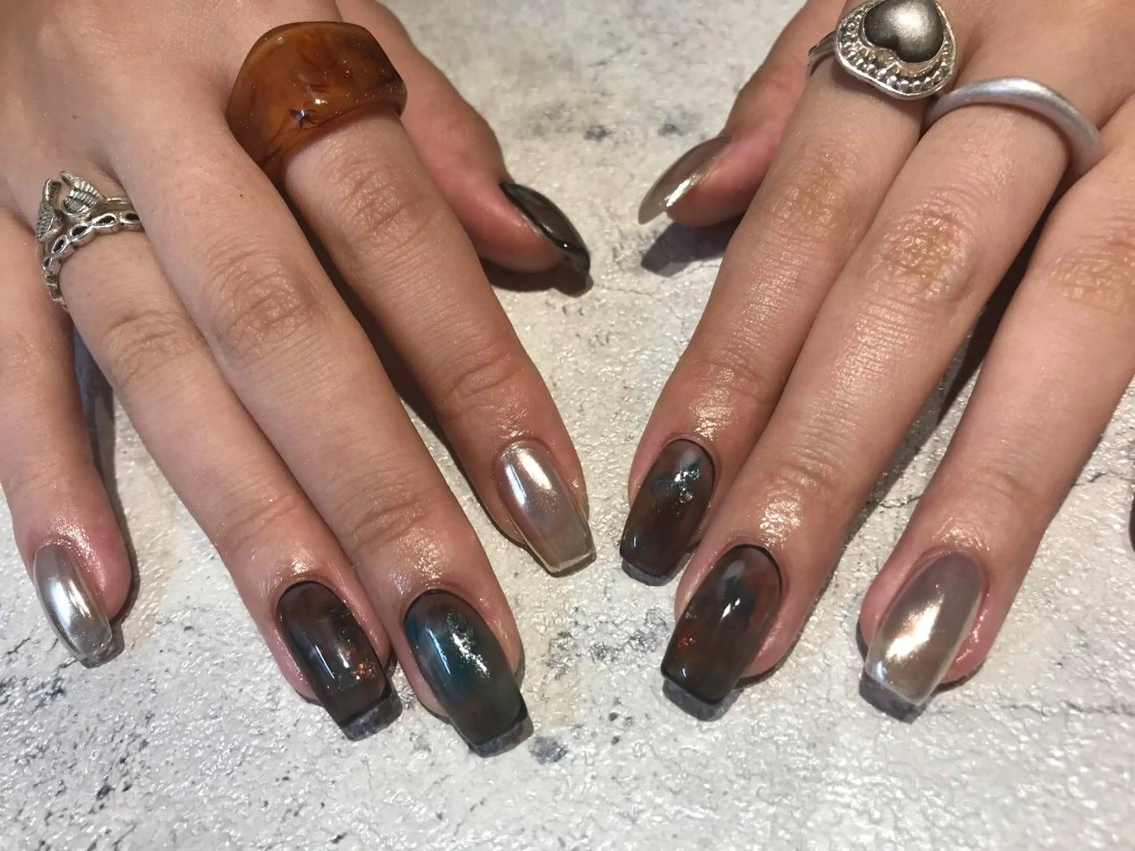 ネイル nail salon　Natural Cure所属・平井 彩香のネイルデザイン
