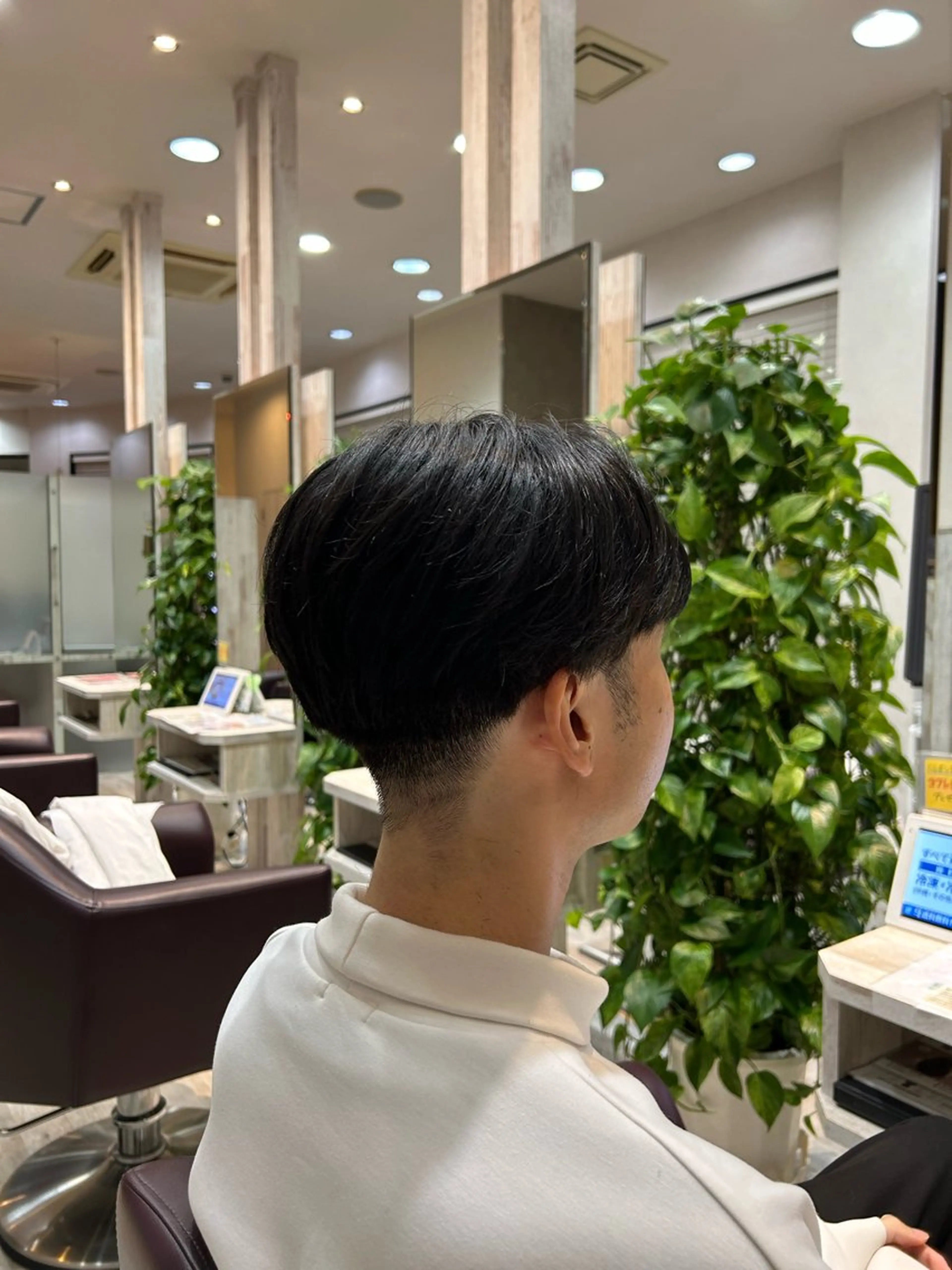 メンズ センターパート マッシュ Breath by first 富谷【ブレス バイ ファースト 富谷】所属・田口 舞衣のヘアスタイル