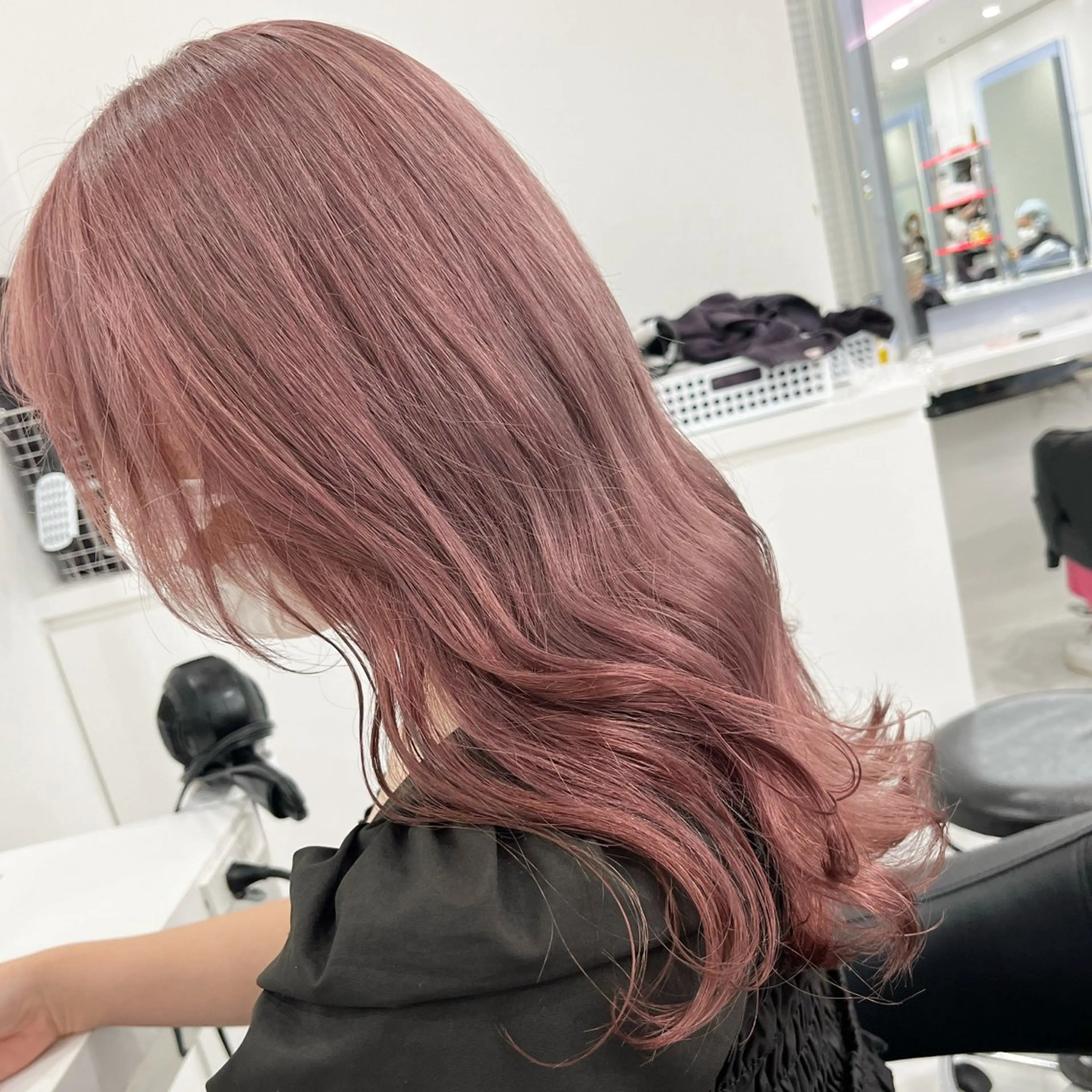 カラー ヘアカラー トリートメント 💗ツヤ髪💗透け感 💗ブリーチなし💗のヘアスタイル