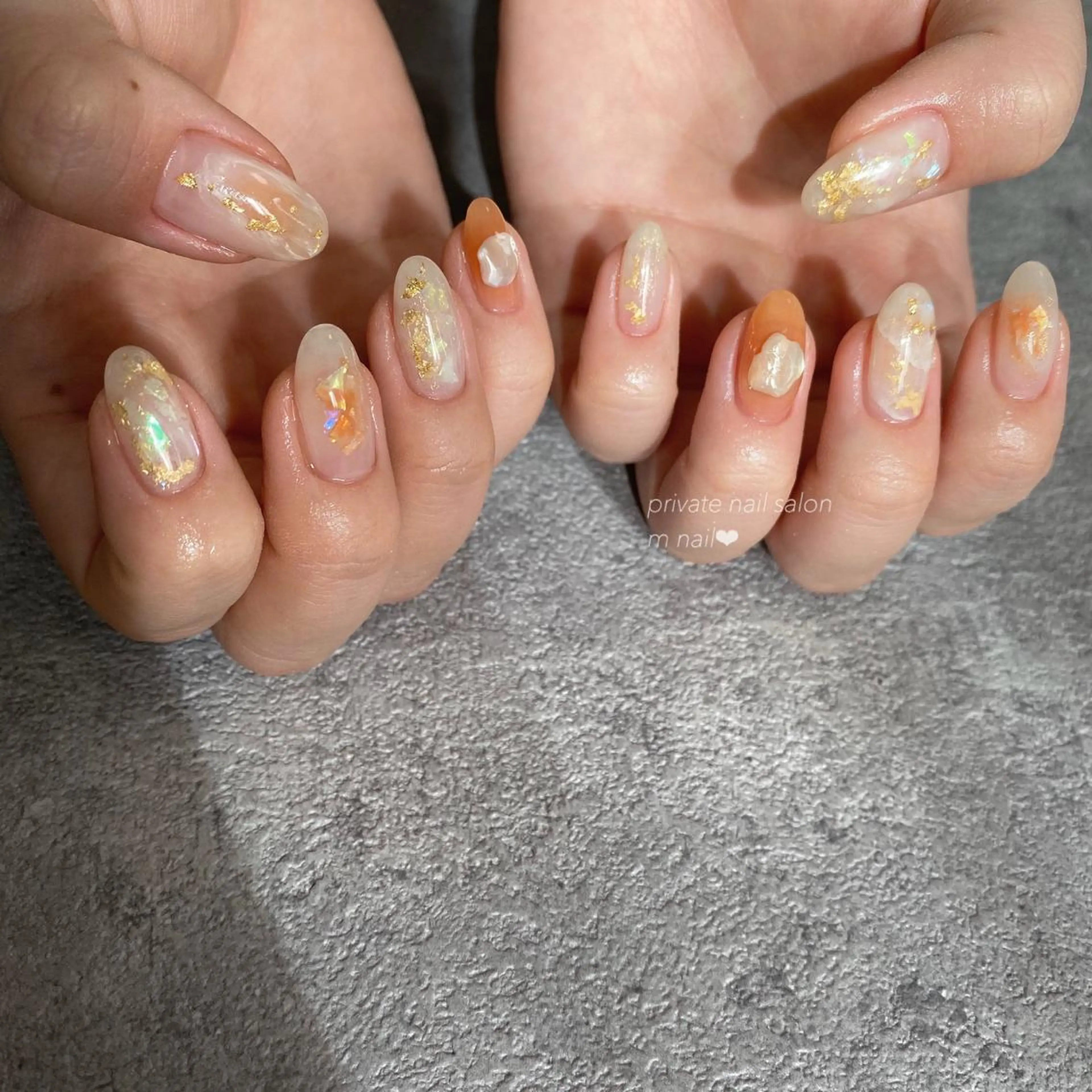 ネイル ハンドネイル 小河原 舞のネイルデザイン