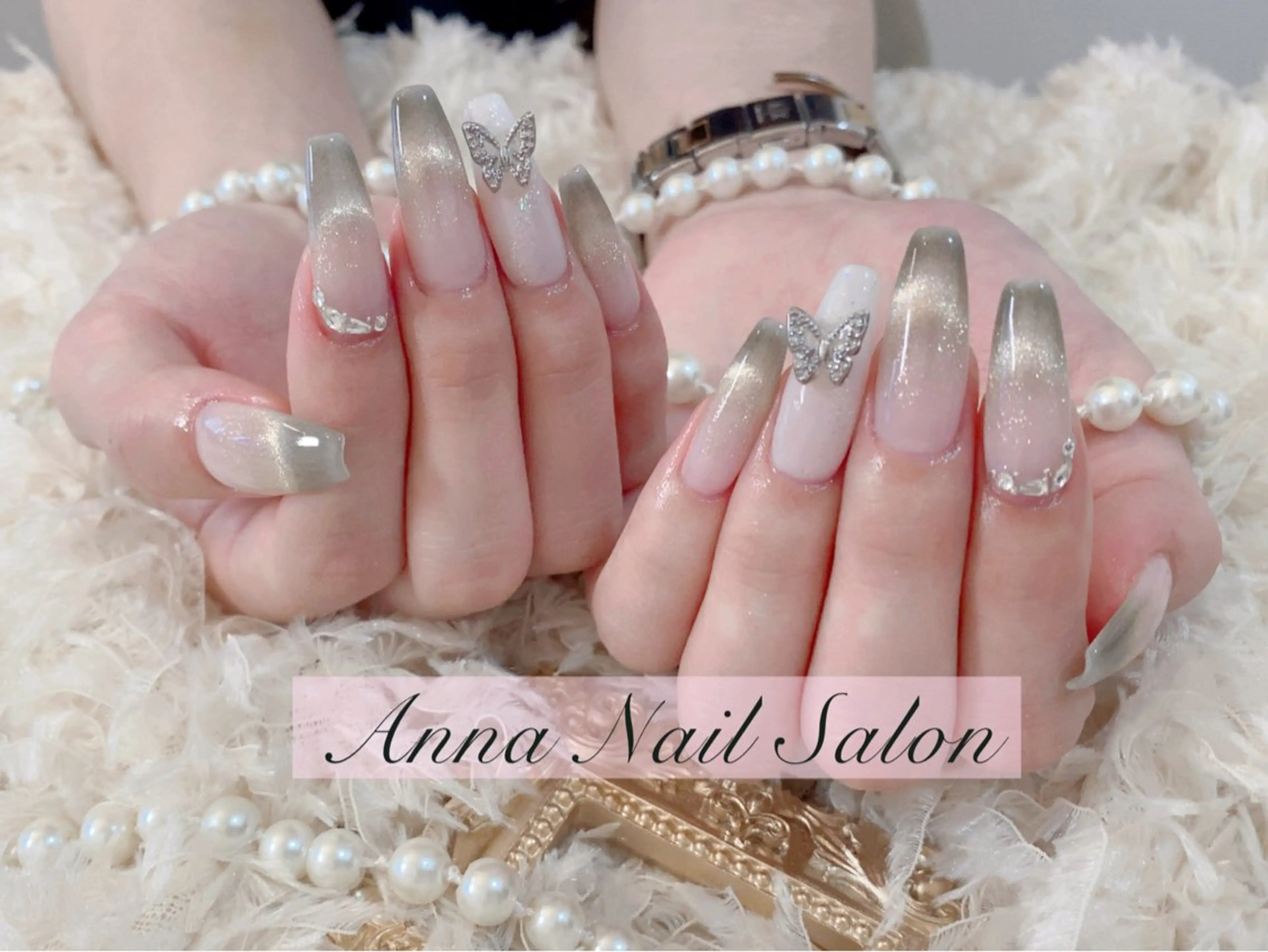 ネイル ハンドネイル 🩵ANNA Nail  🩵のネイルデザイン