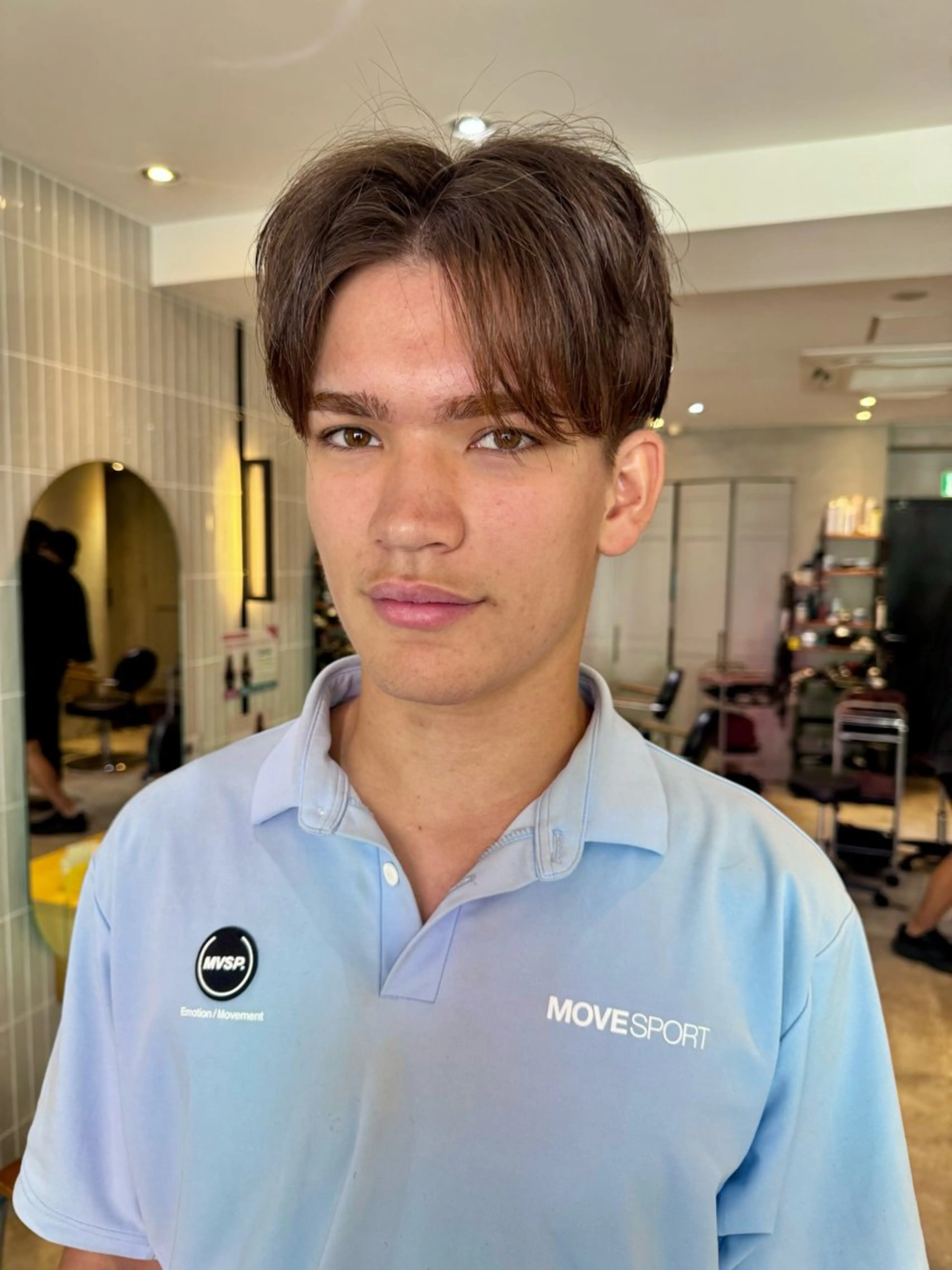 メンズカット+カラー+頭皮トリートメントの写真