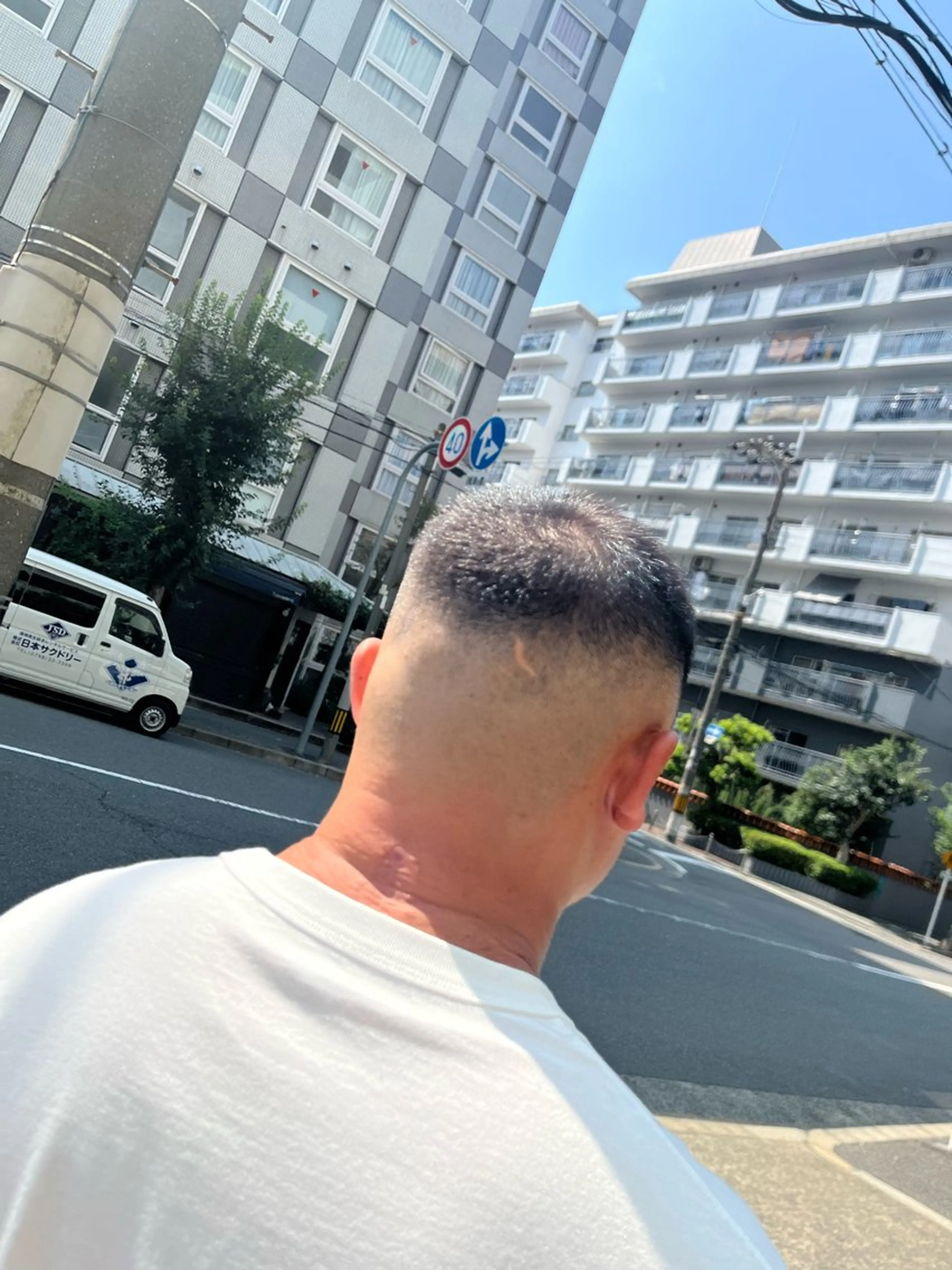 ショート メンズ フェードカット スキンフェード ＢＡＲＢＥＲ koyoのヘアスタイル