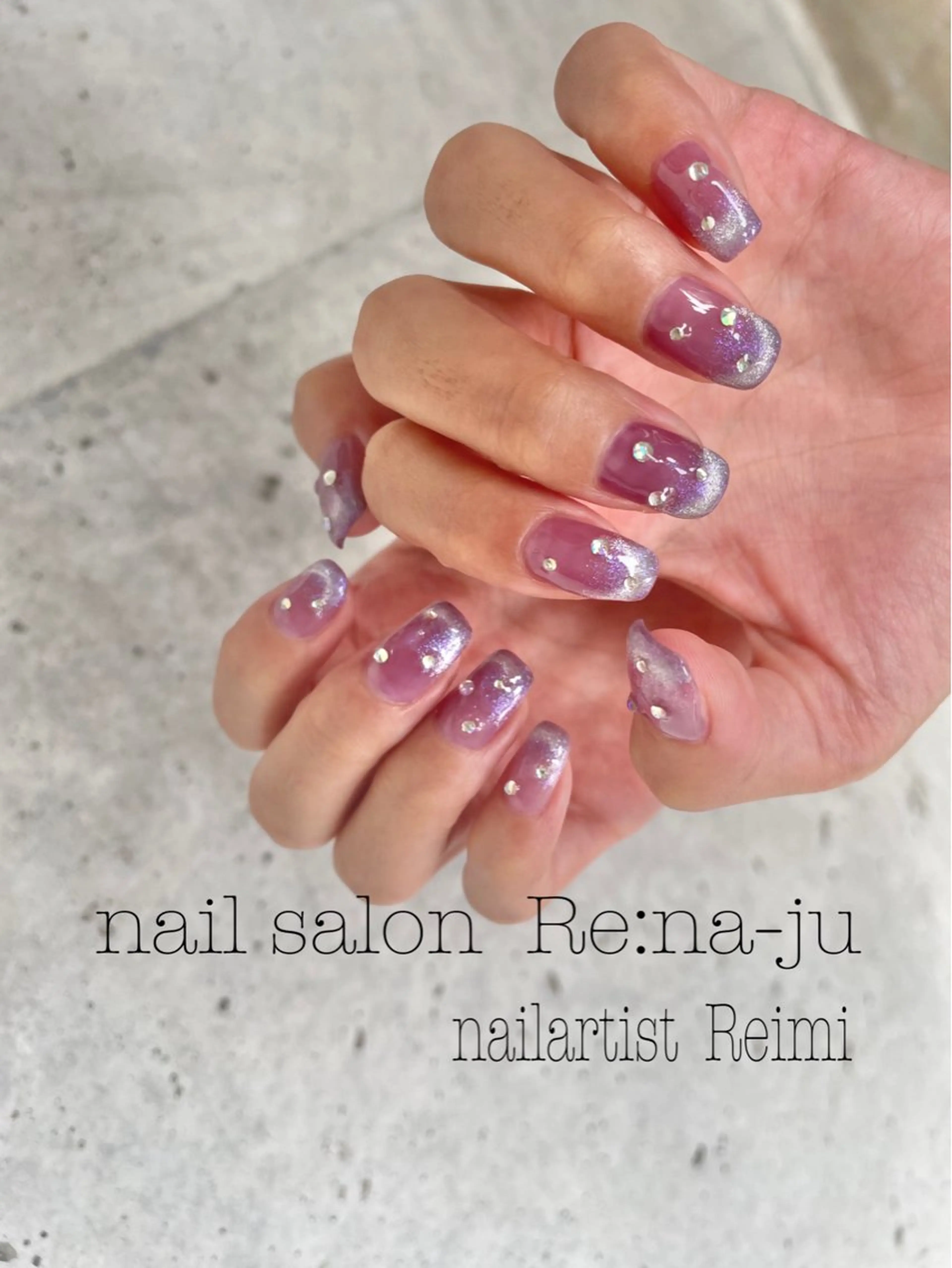 ネイル nail salon Re:na-juのネイルデザイン