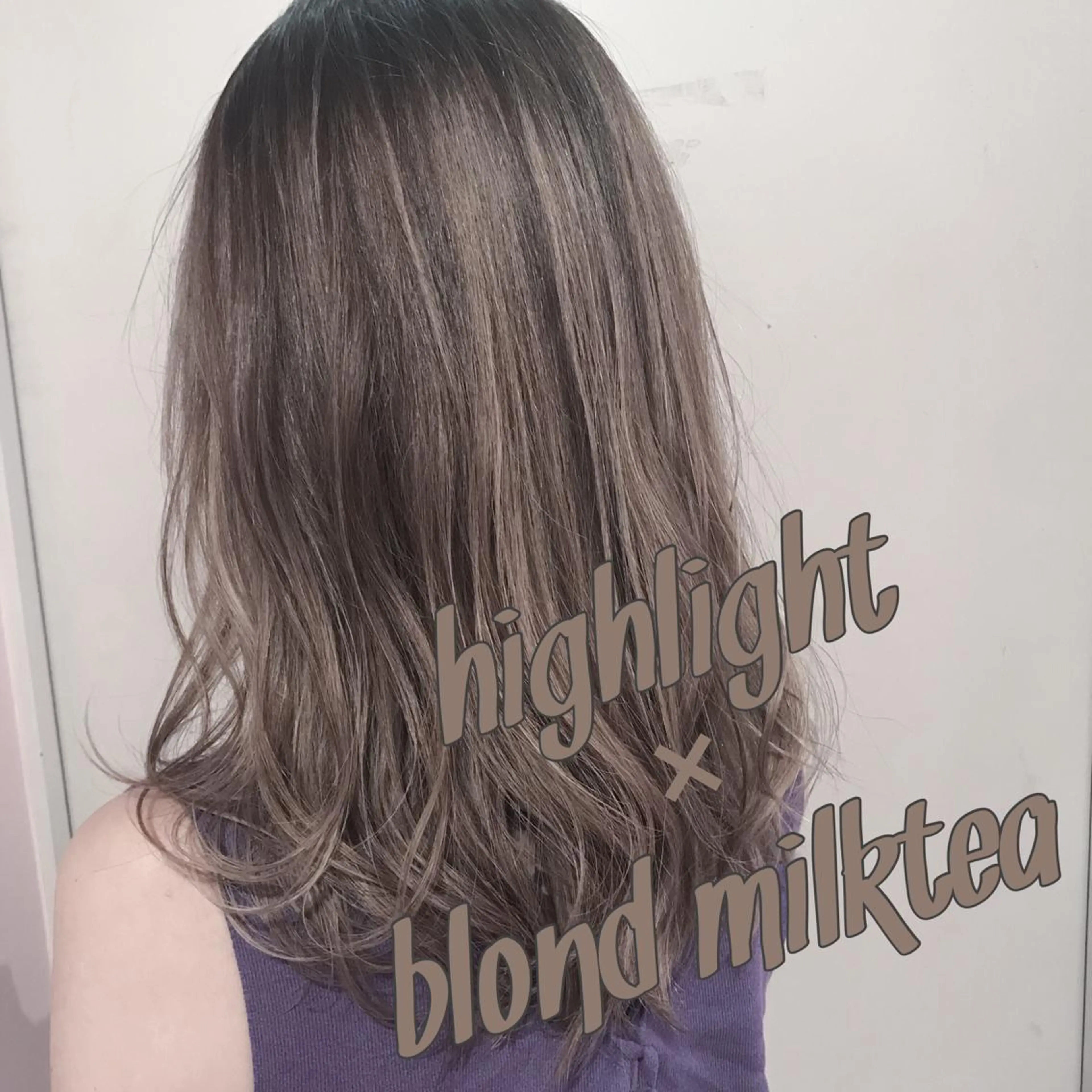 ミディアム 外国人風カラー ヘアカラー トリートメント Lome'所属・✨ブリーチマスター✨ オクヤマヨウスケのヘアスタイル