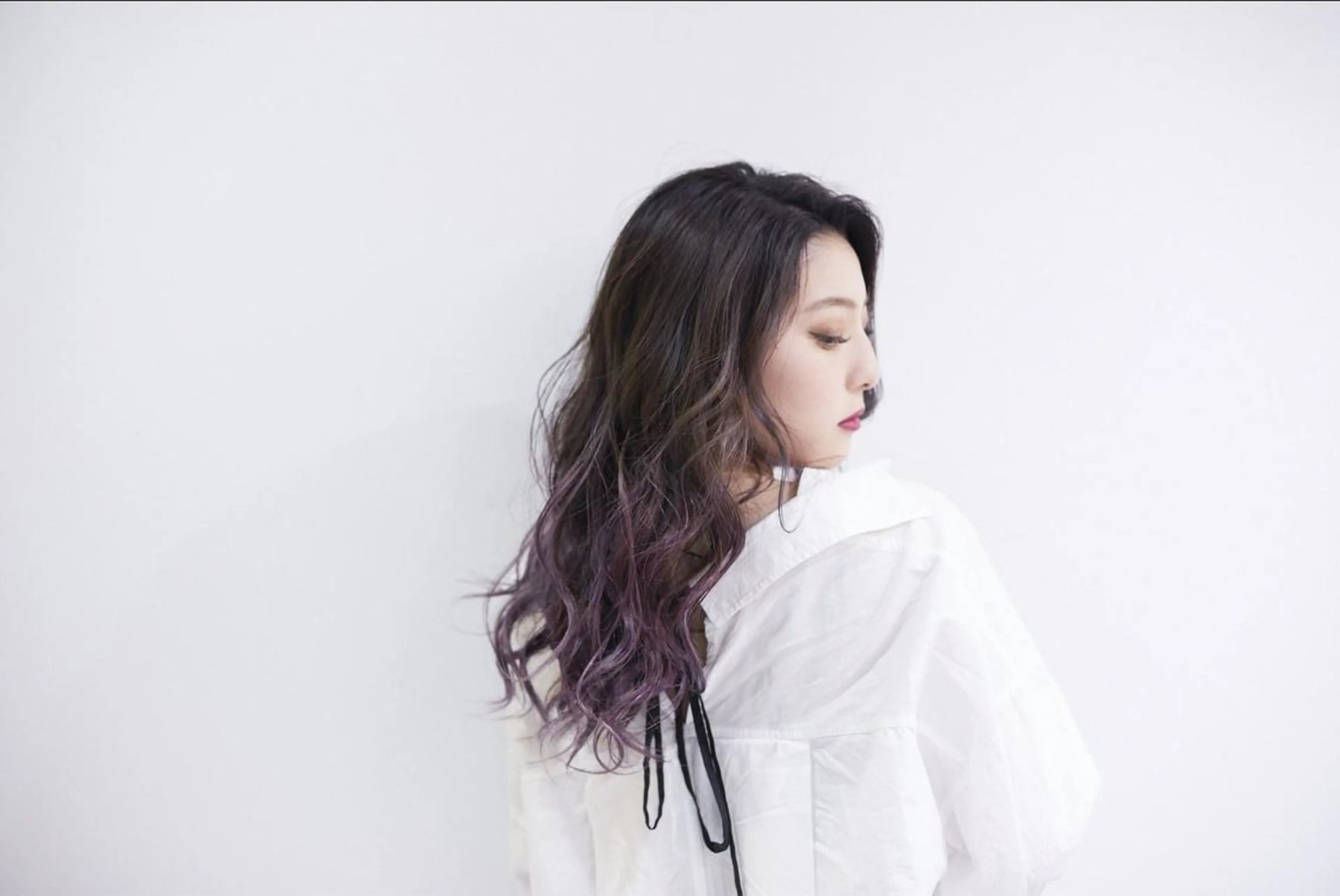 セミロング カラー ヘアカラー トリートメント ✂️大門 巧✂️ LAFF難波店のヘアスタイル