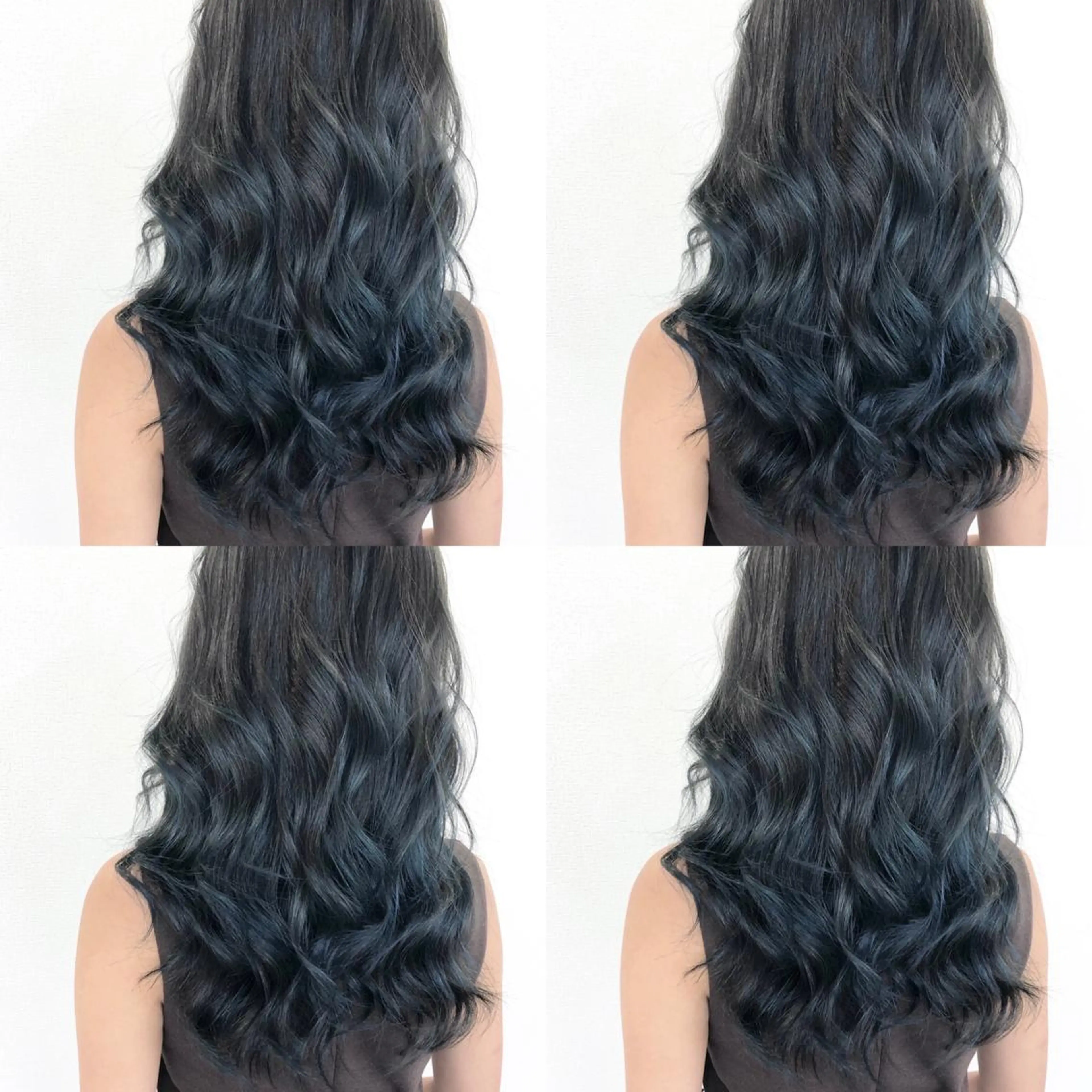 ロング カラー ヘアカラー Hanna by W_SALONのヘアスタイル