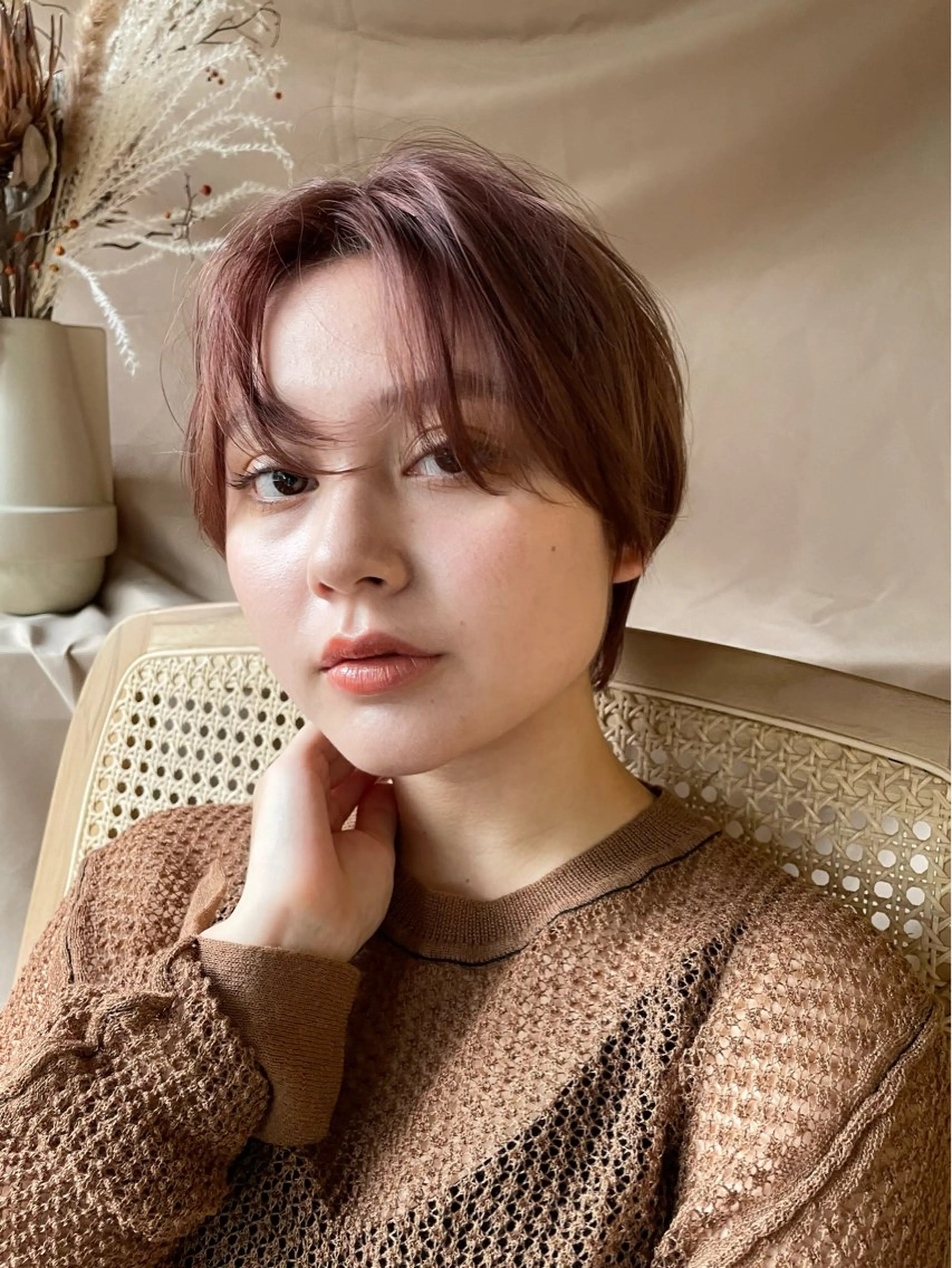 カラー ミルクティーベージュ /ユーナ❤️のヘアスタイル